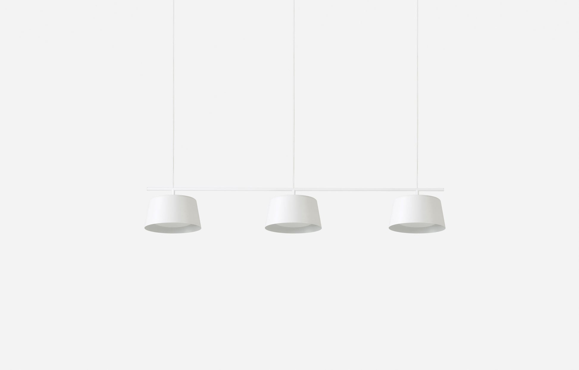 Ellipse Pendant Connection Bar White / Small