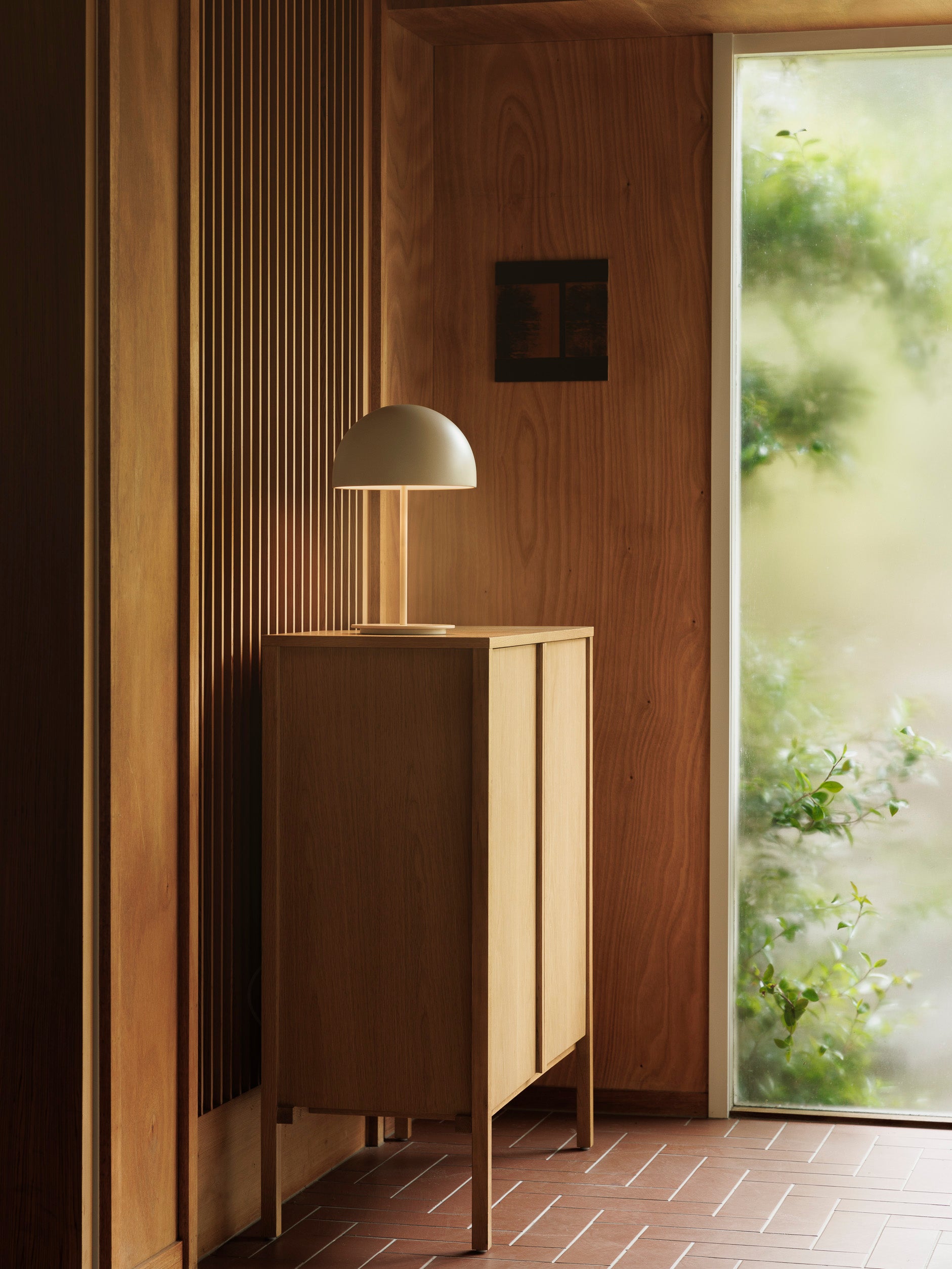 Pin Table Lamp Bone / One Size