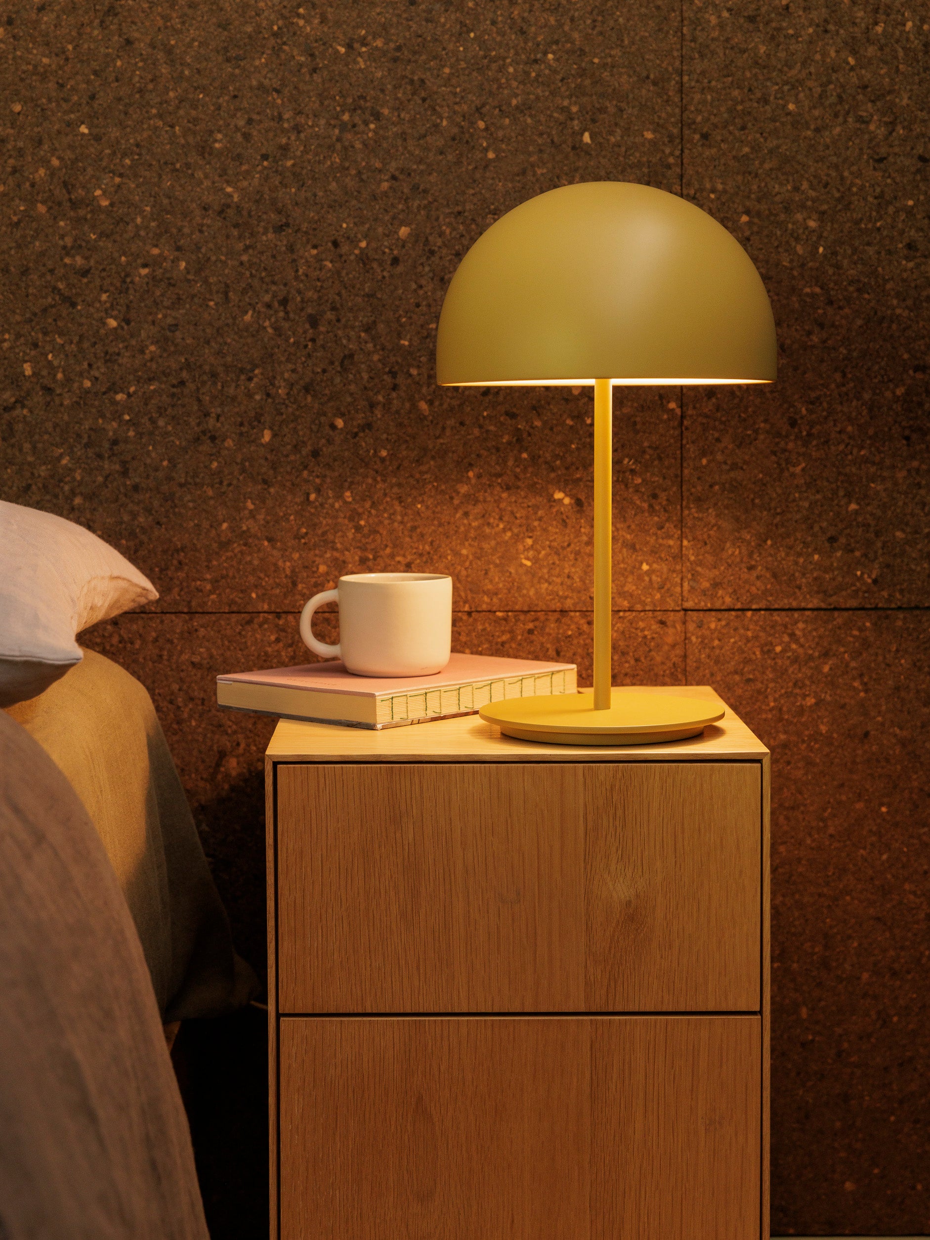 Pin Table Lamp Ochre / One Size