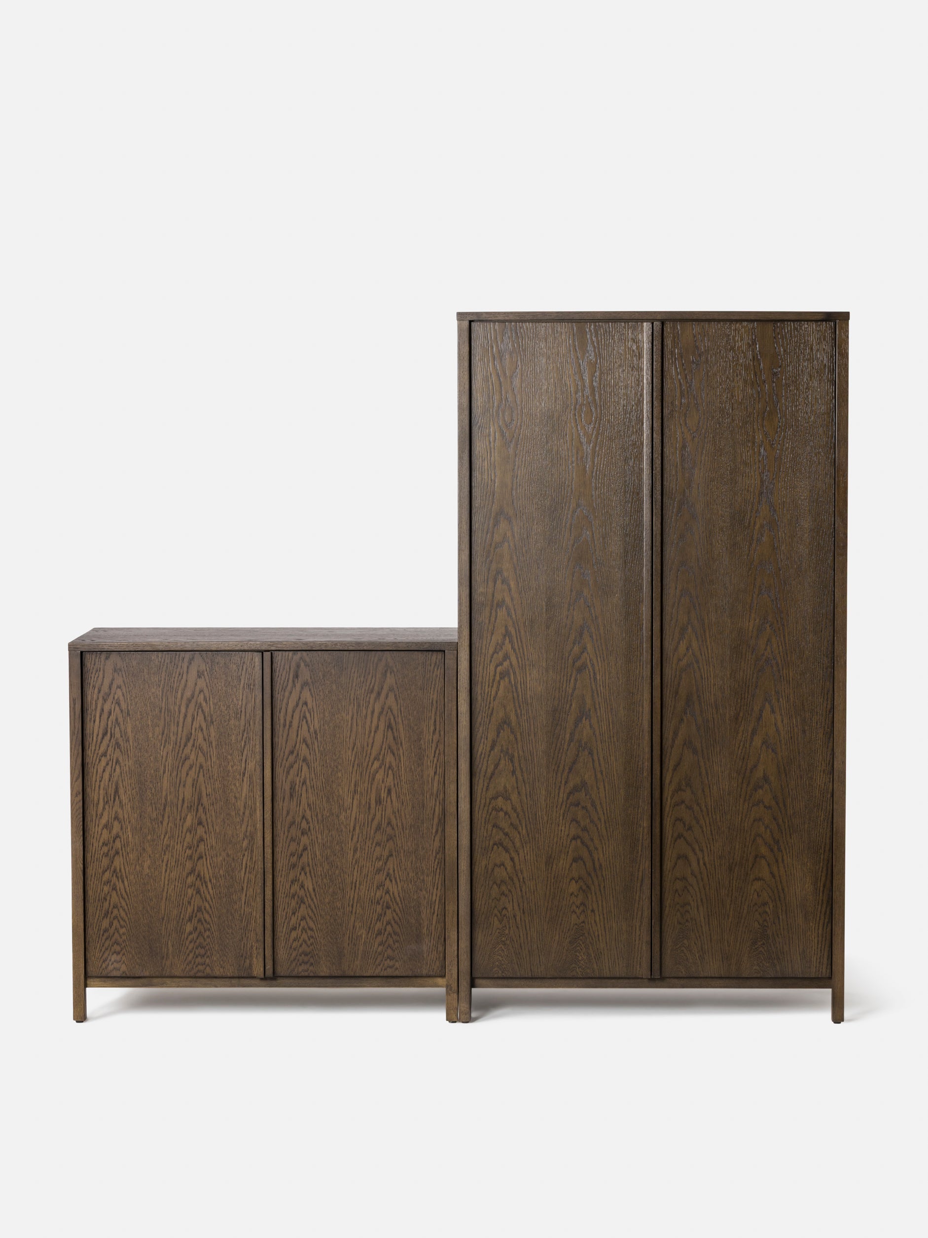Craft Cabinet Smoked Oak / Low