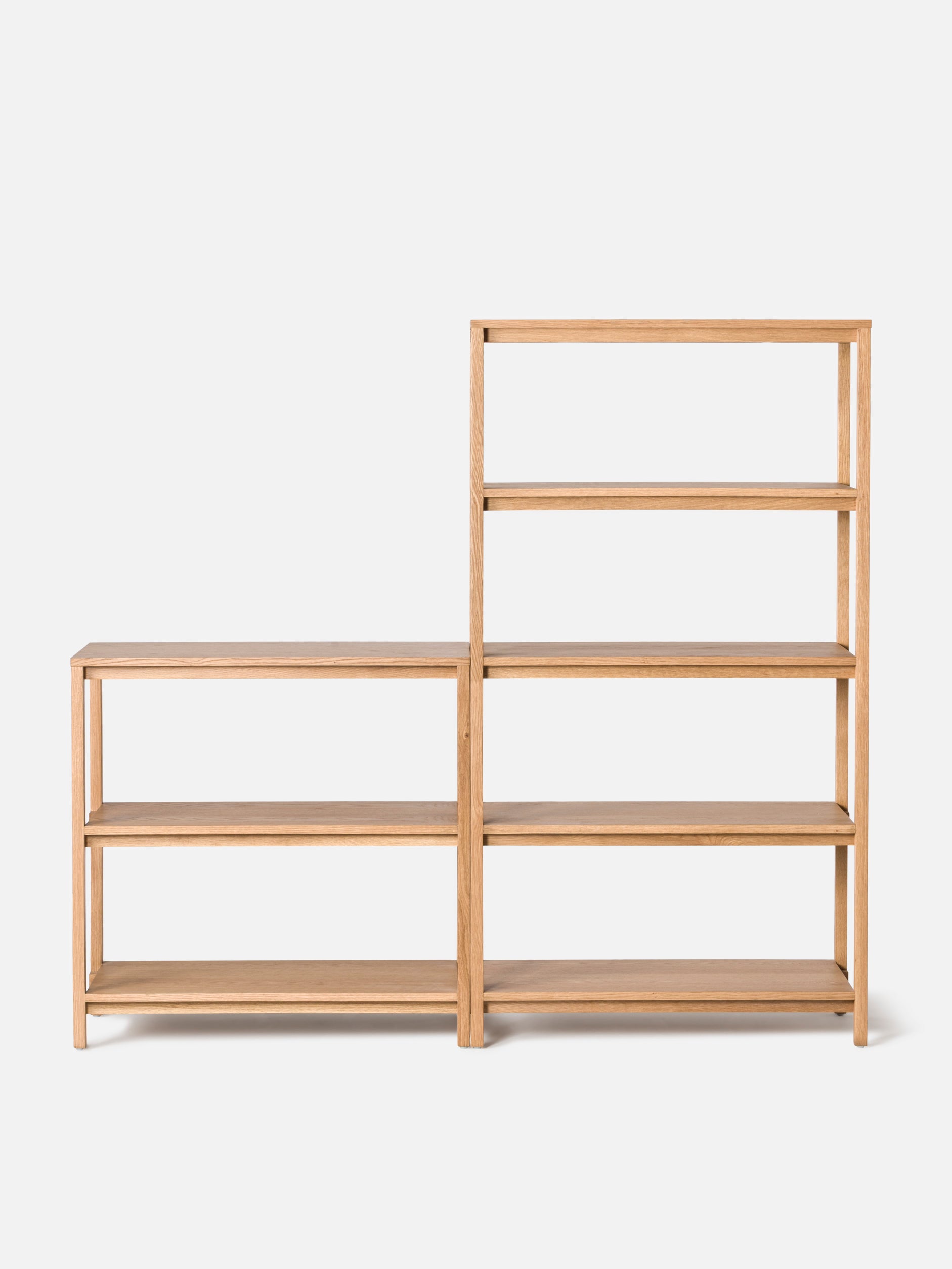 Craft Open Shelf Oak / Low
