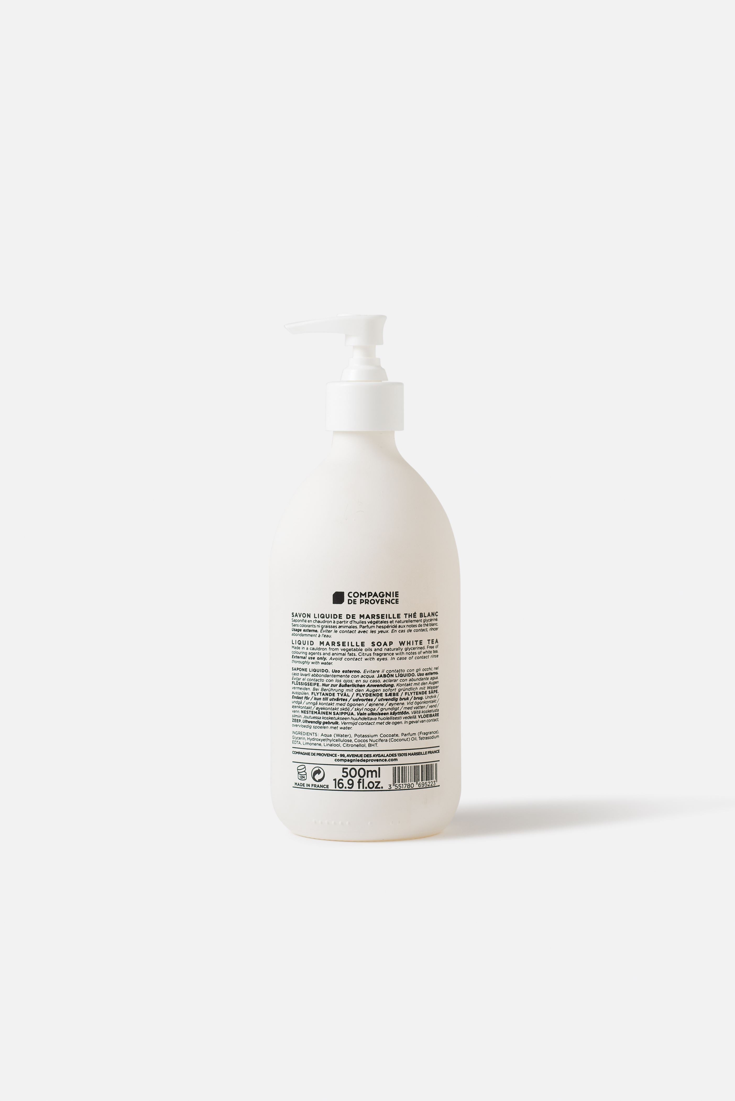 Black & White Liquid Marseille Soap White Tea / 500ml