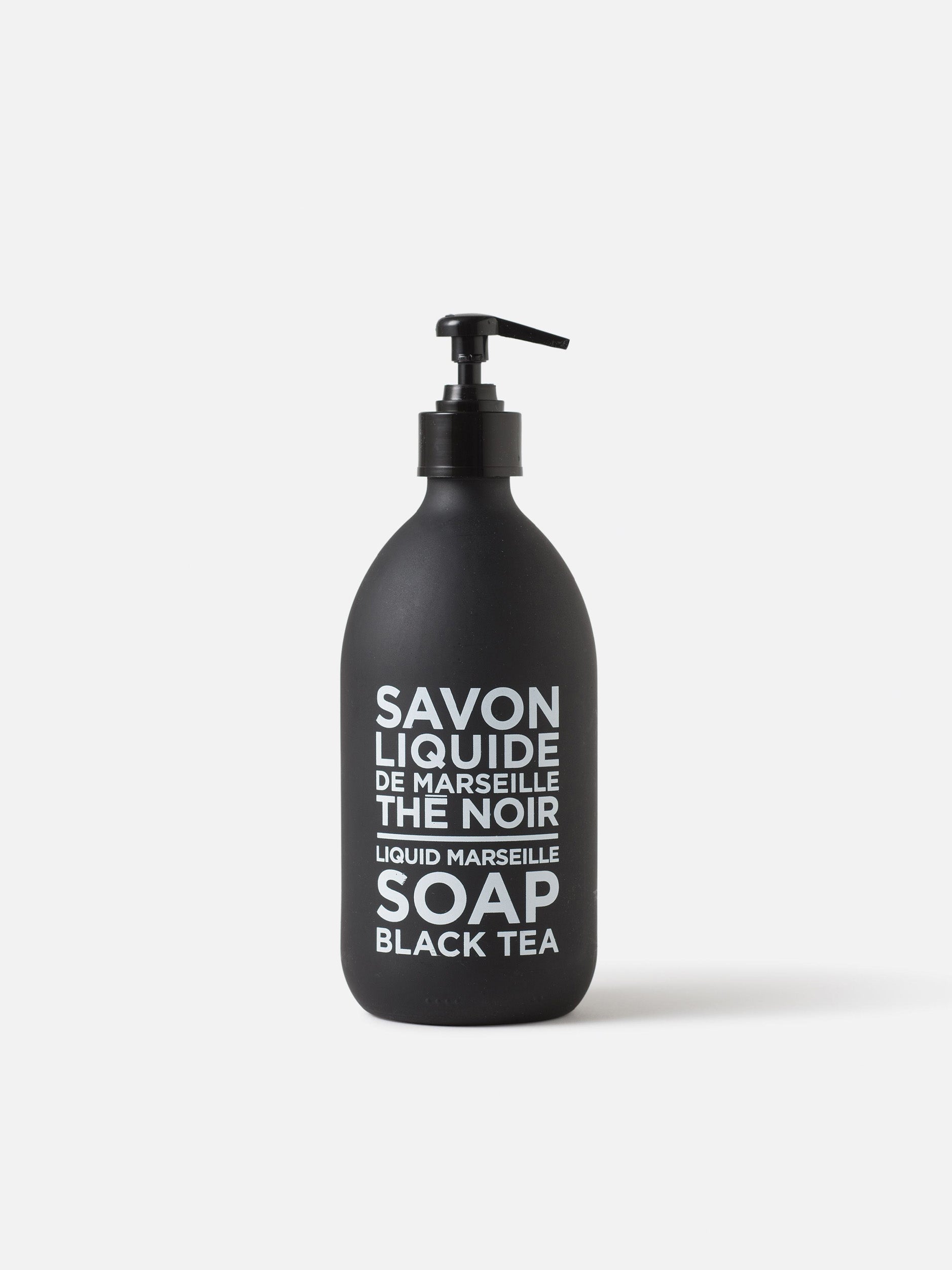 Black & White Liquid Marseille Soap Black Tea / 500ml