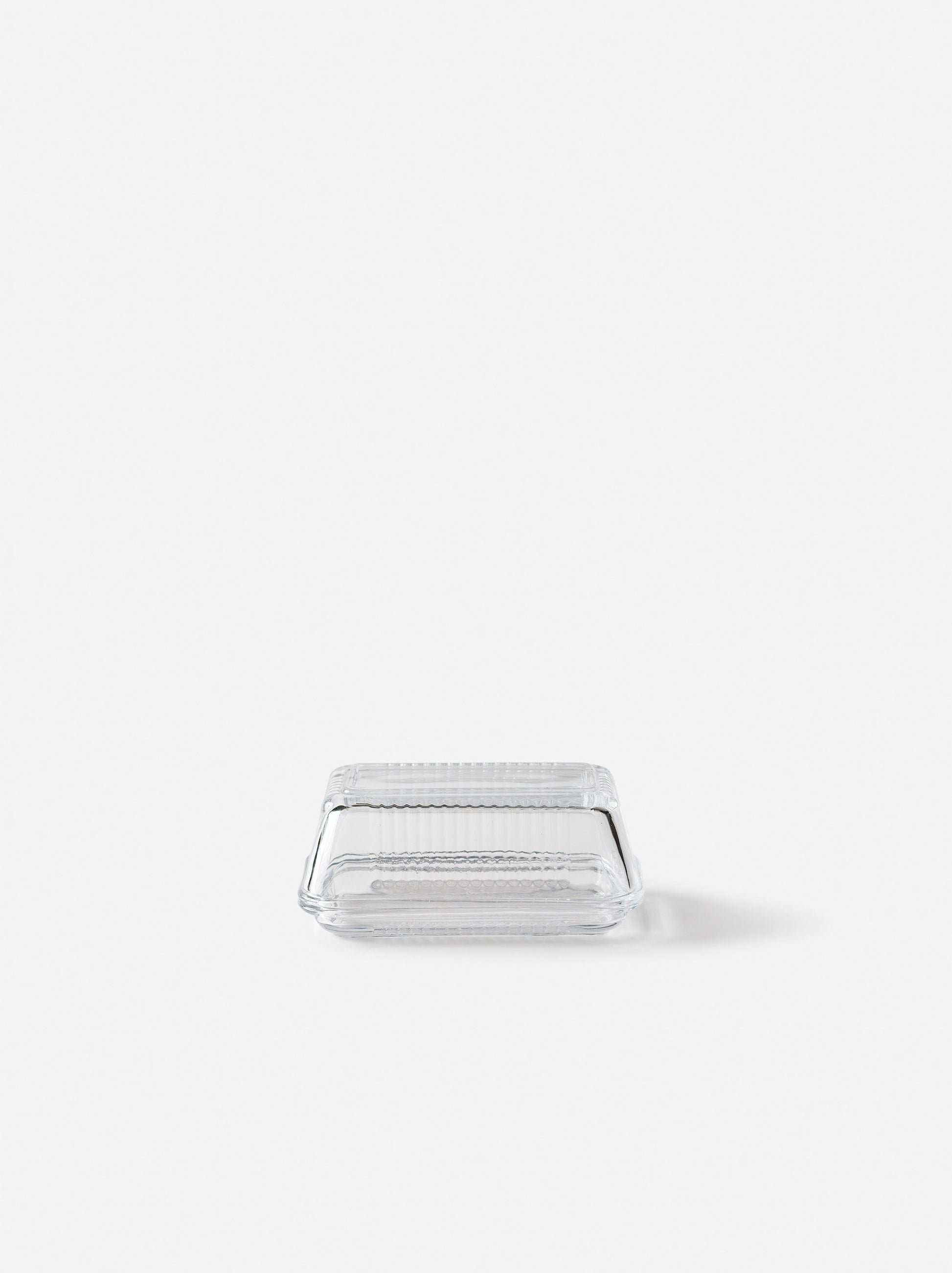 Butter Dish Clear / One Size