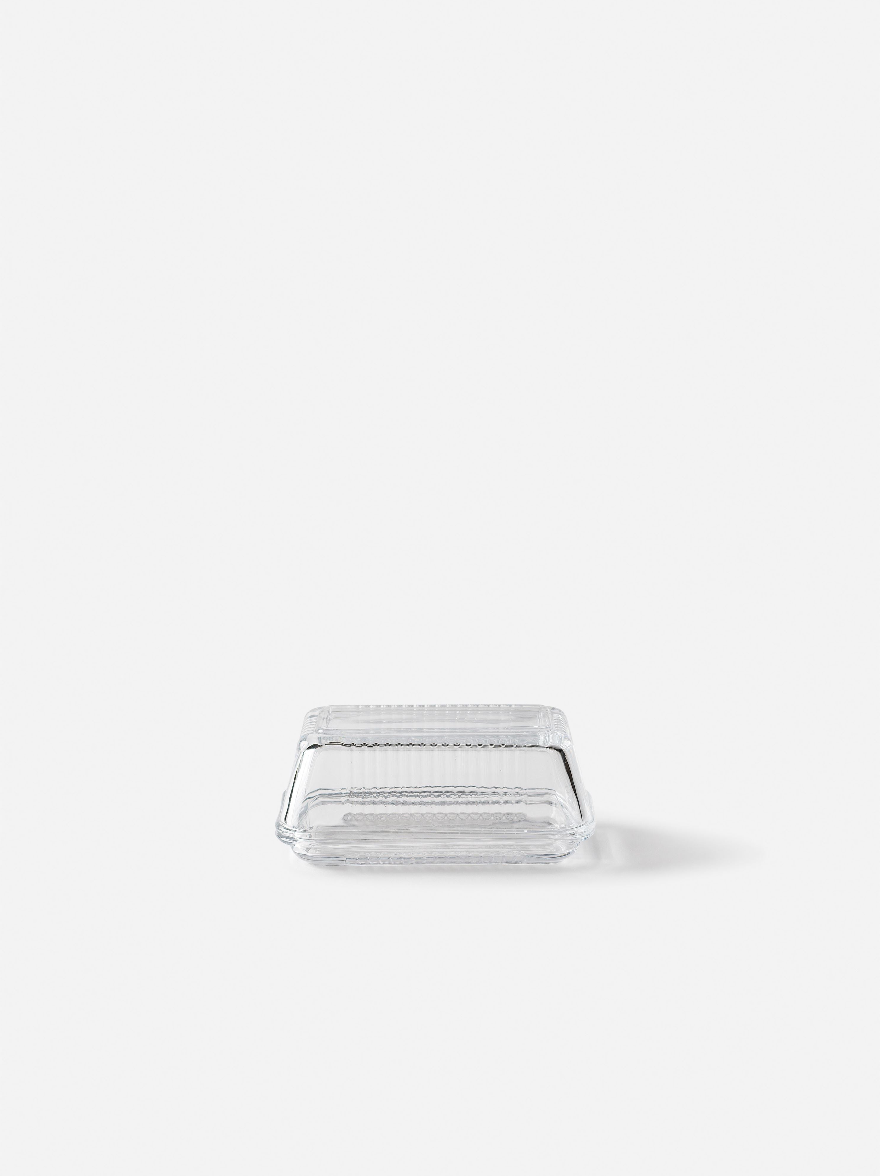Butter Dish Clear / One Size