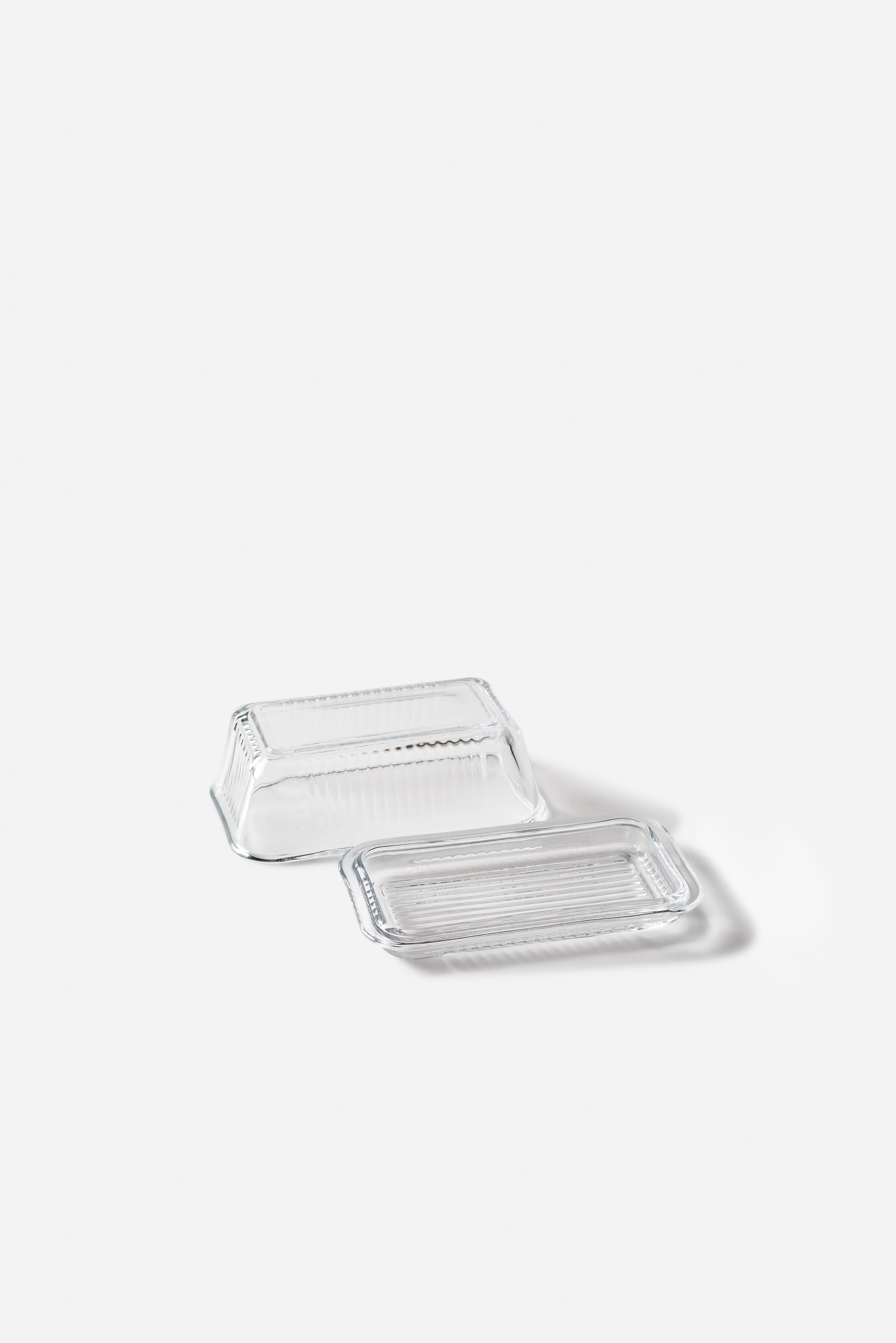 Butter Dish Clear / One Size