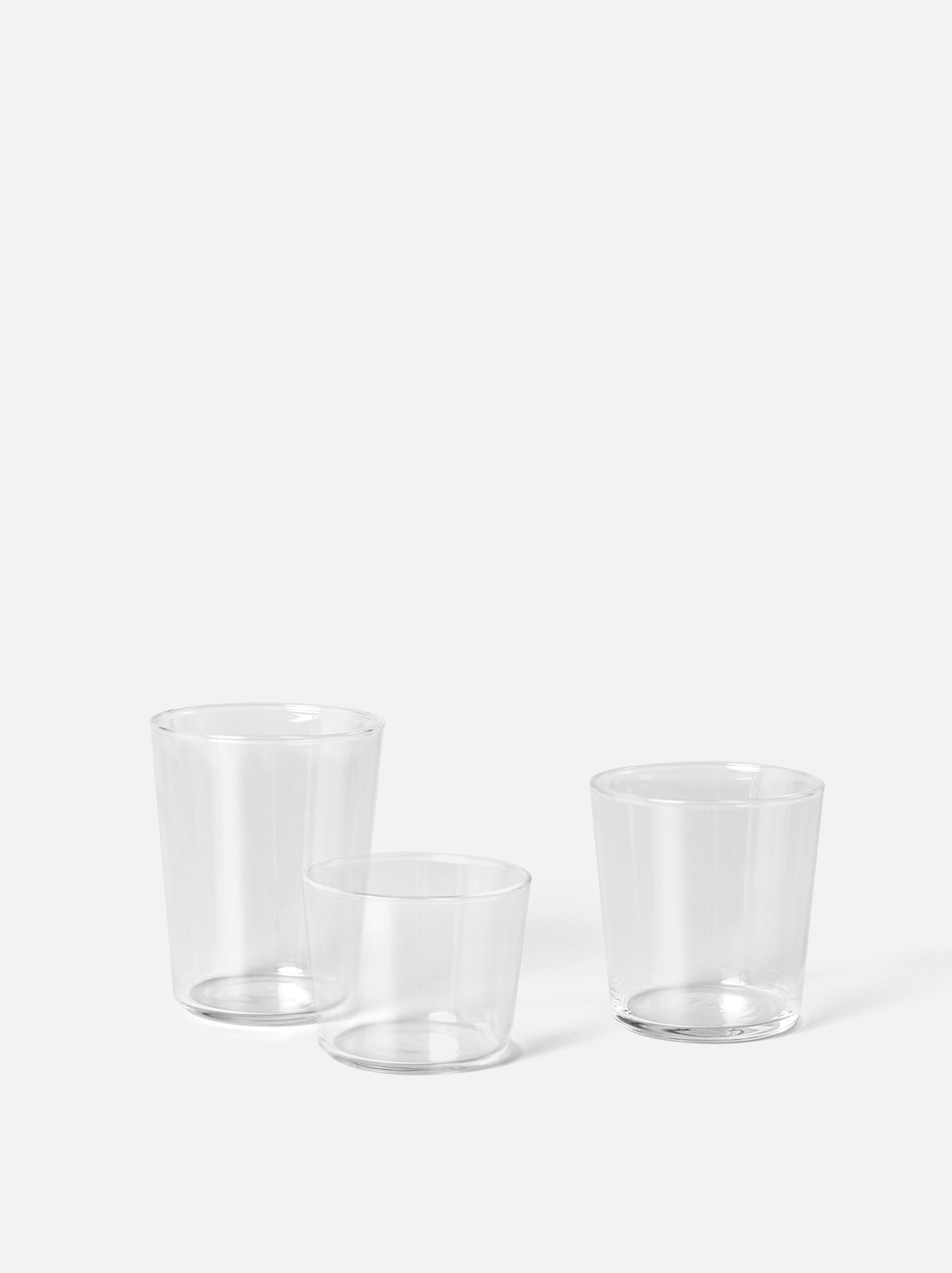 Glass Tumbler Set/4 Clear / 250ml