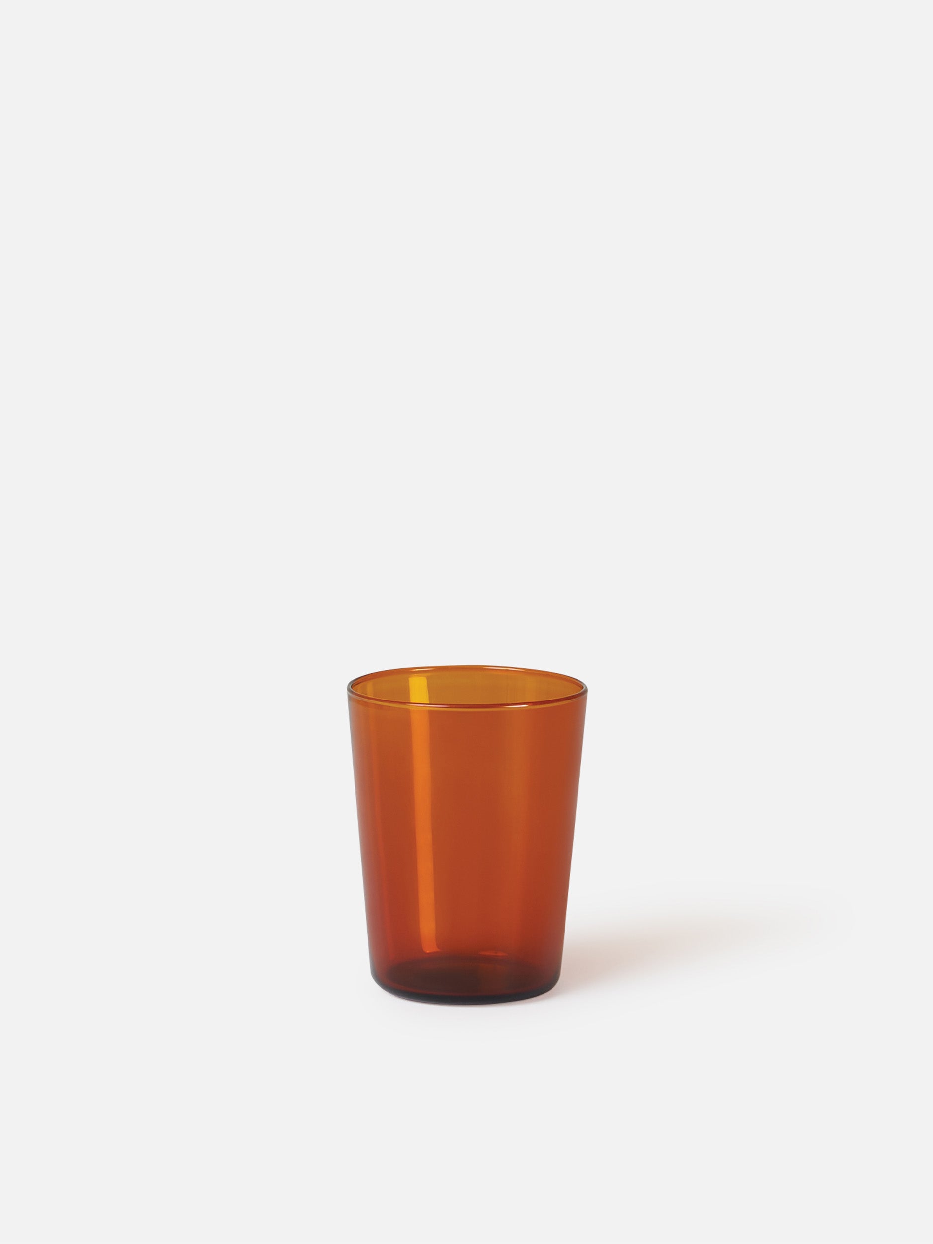 Glass Tumbler Set/4 Amber / 500ml