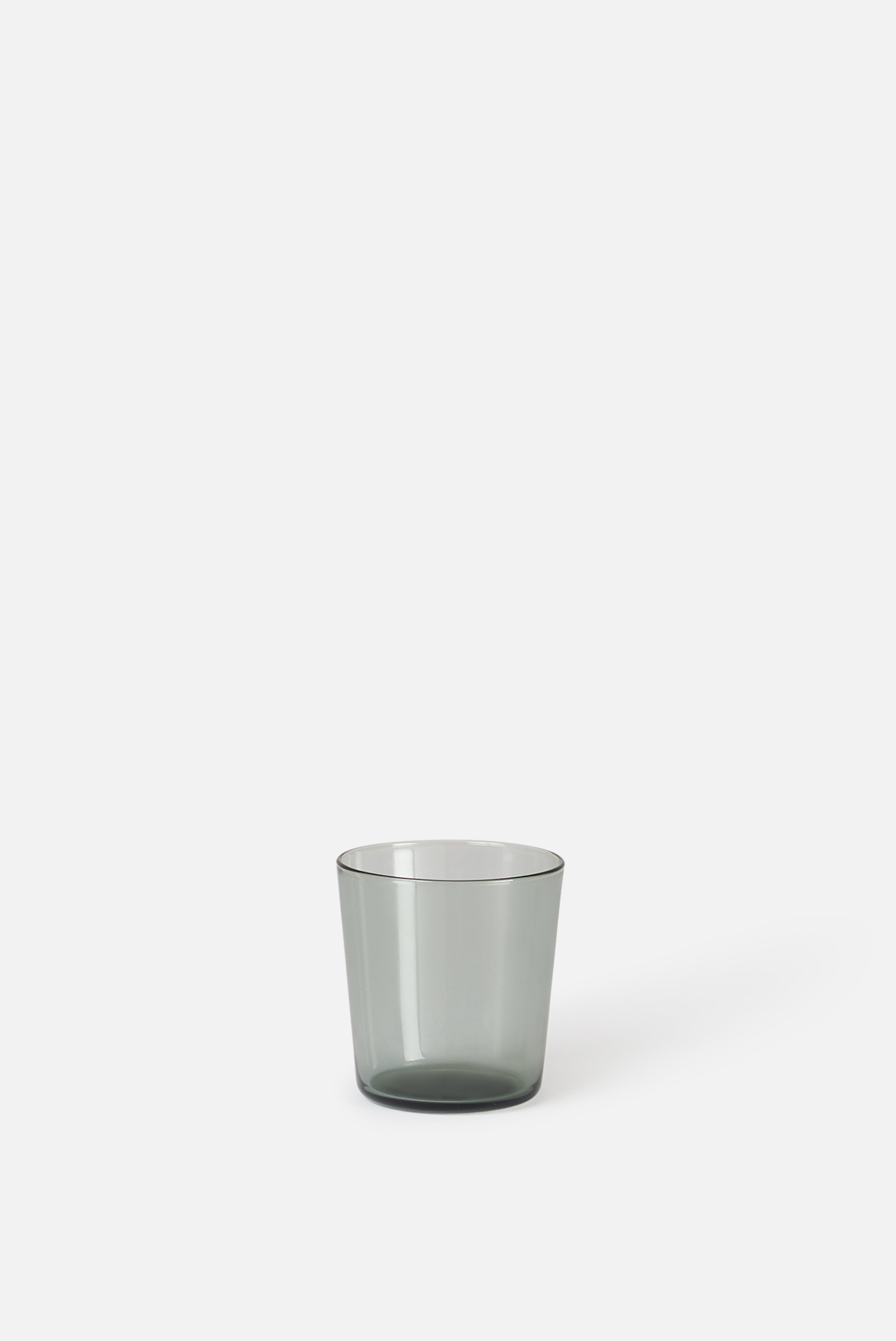 Glass Tumbler Set/4 Charcoal / 360ml