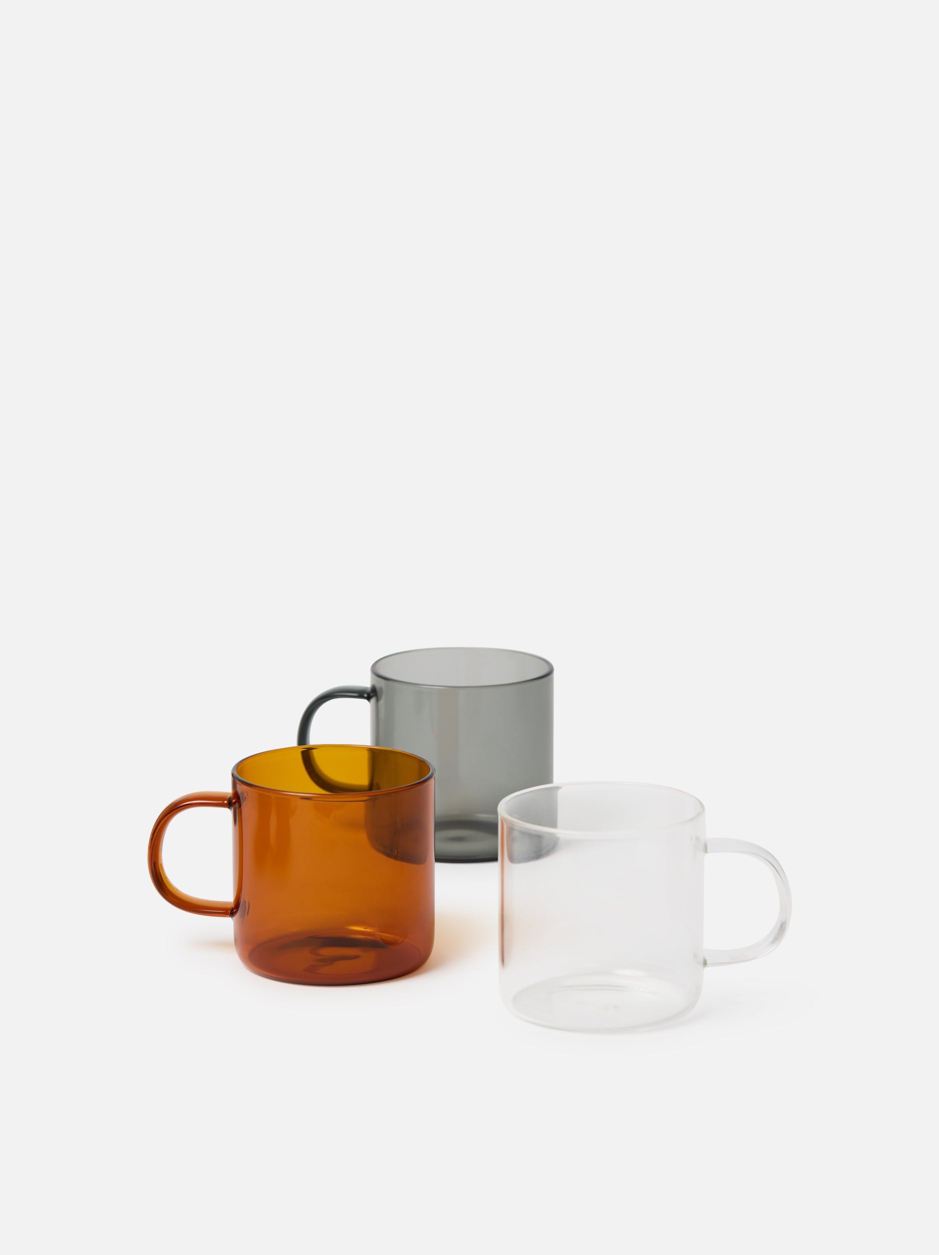 Glass Mug Set/4 Clear / 300ml