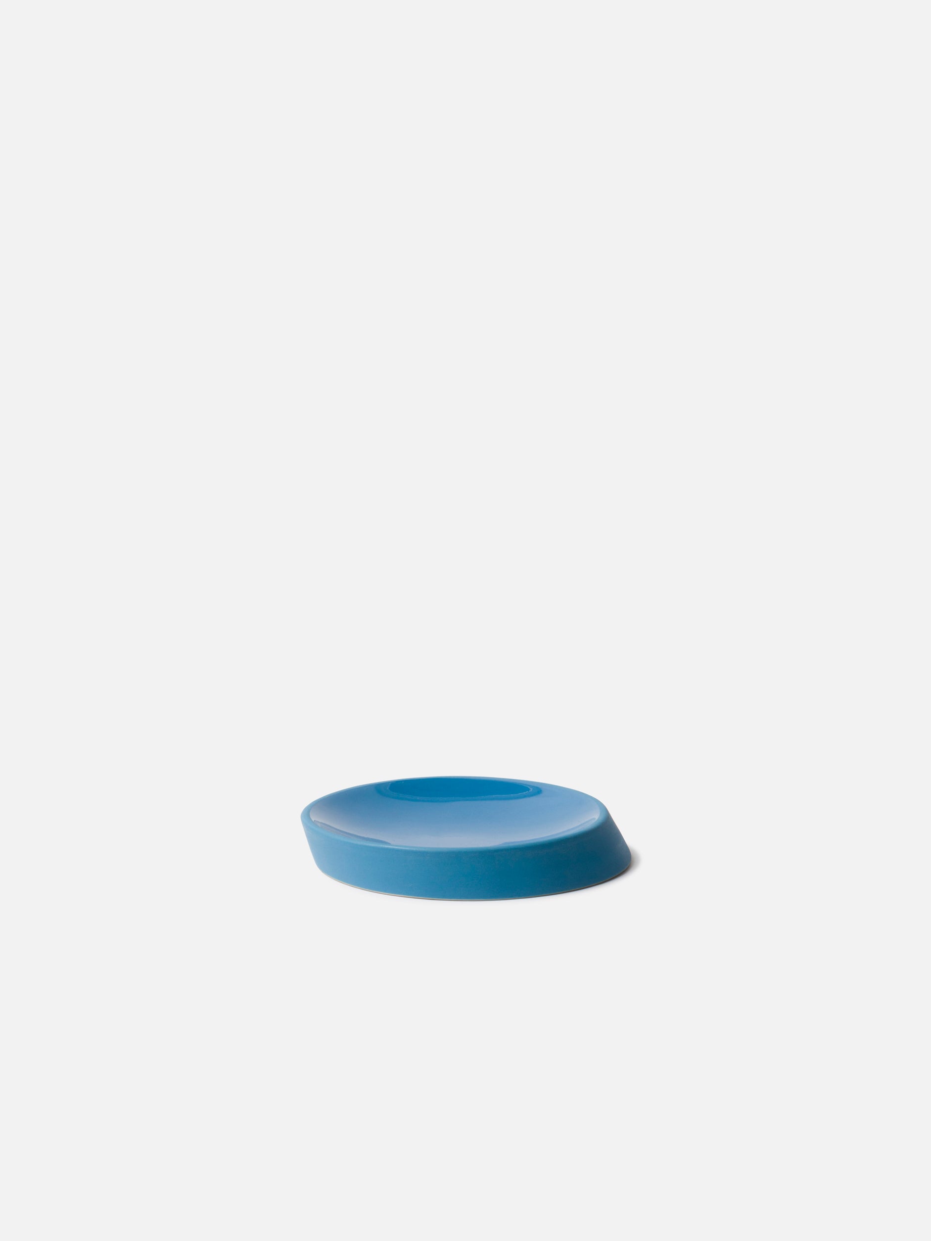 Oblique Tray Azure Blue / Small