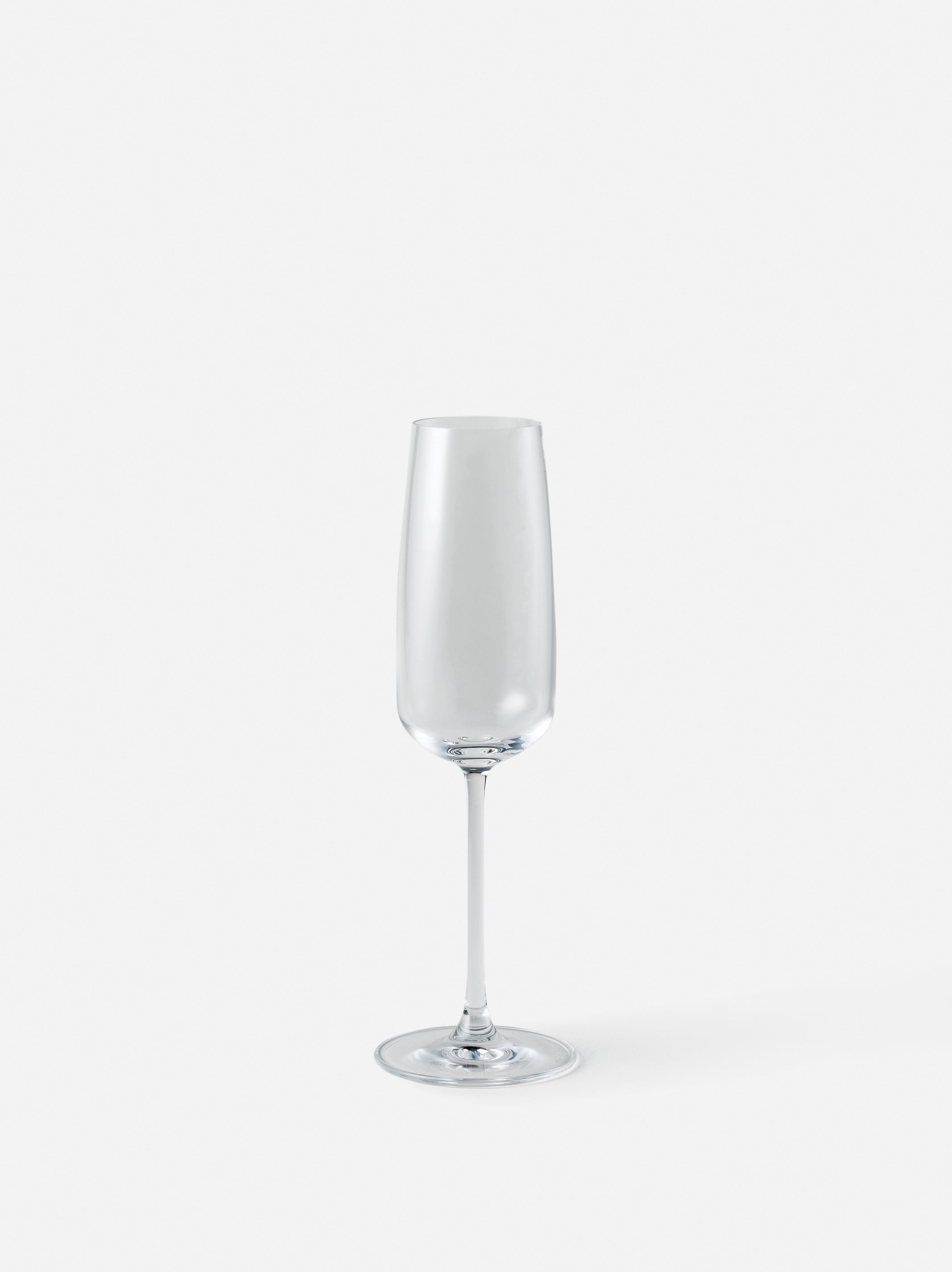 Nude Mirage Champagne Glass Set/6 Clear / 245ml