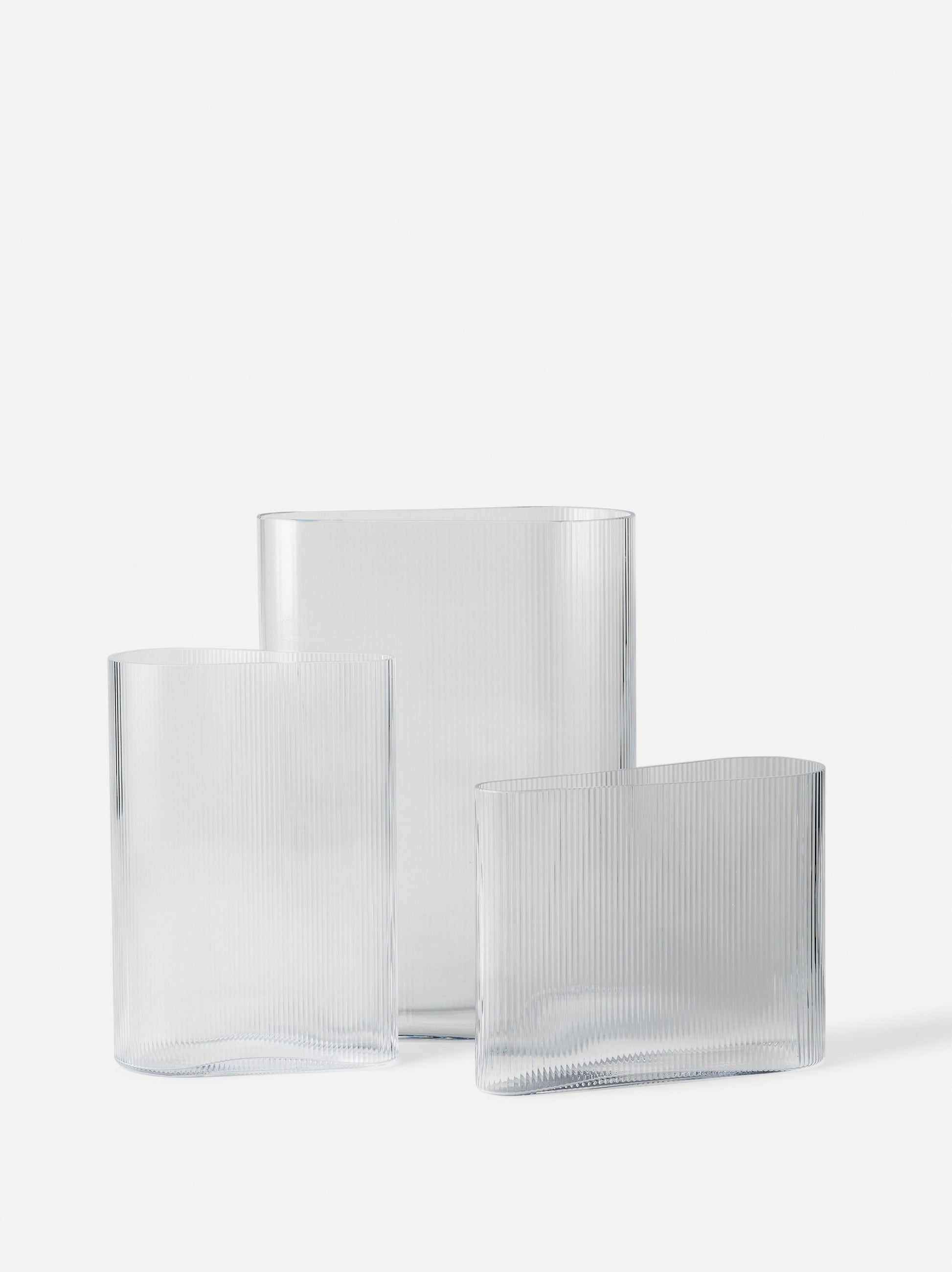 Nude Mist Vase Clear / Medium