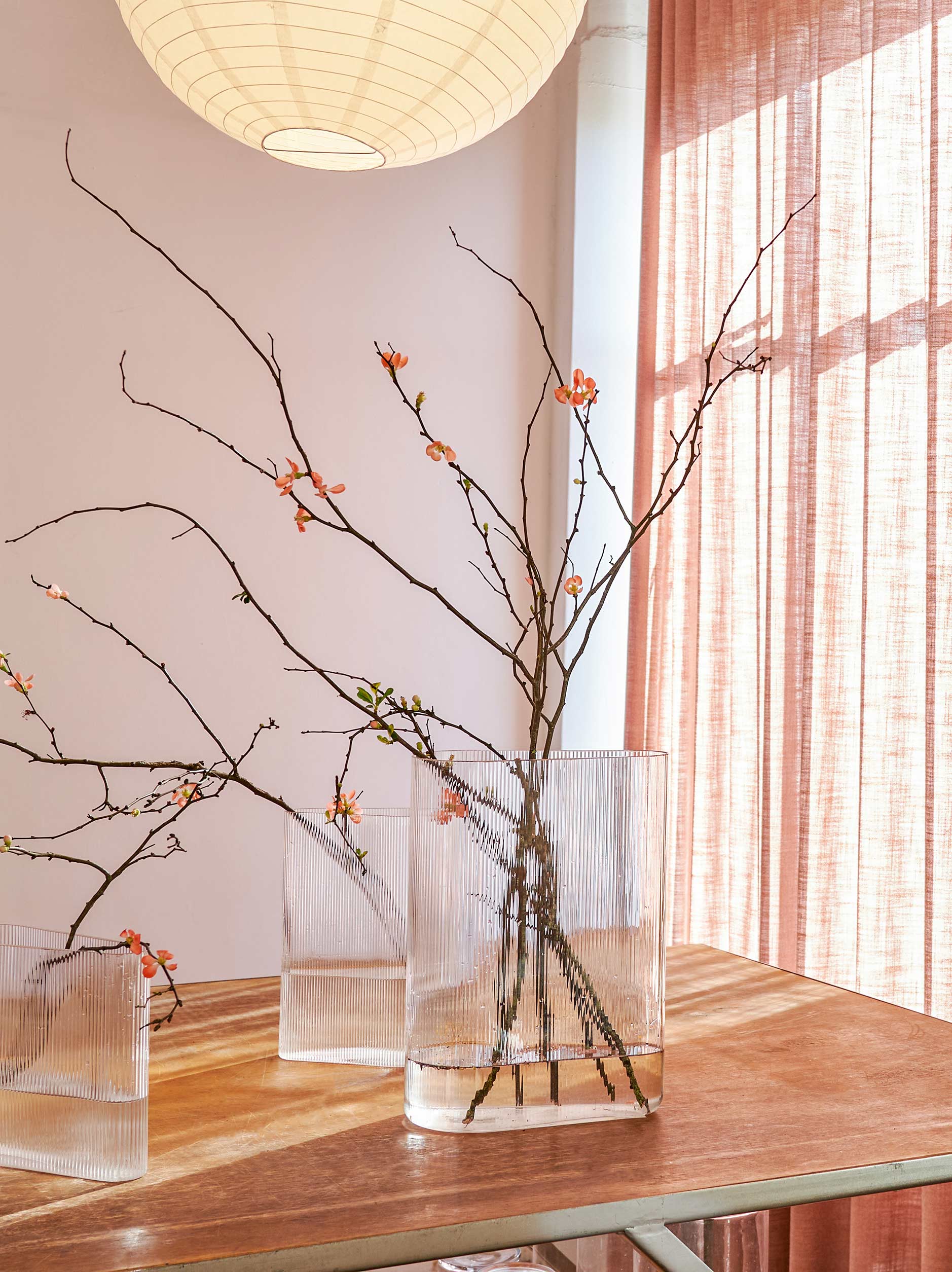 Nude Mist Vase Clear / Large