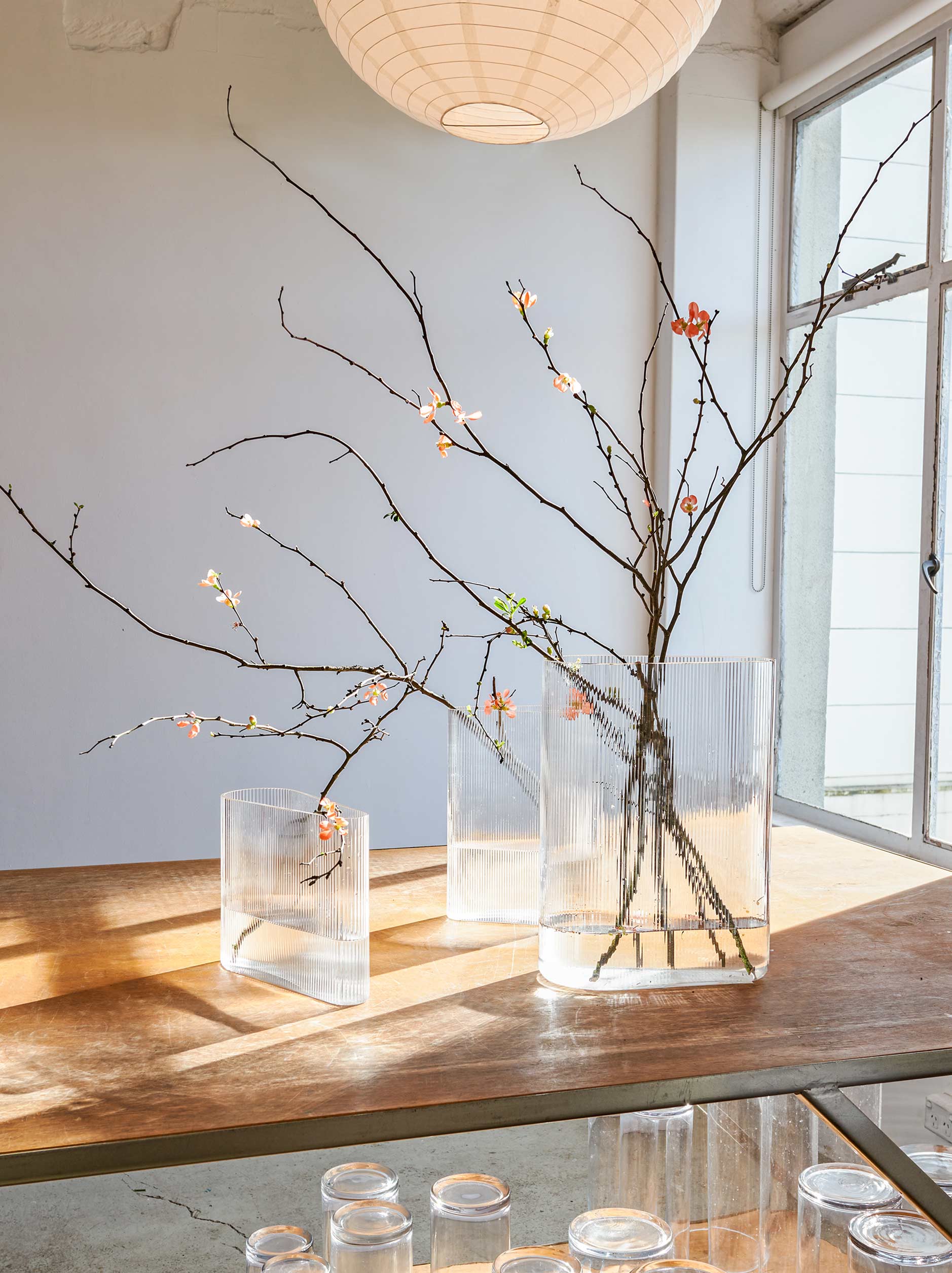 Nude Mist Vase Clear / Large