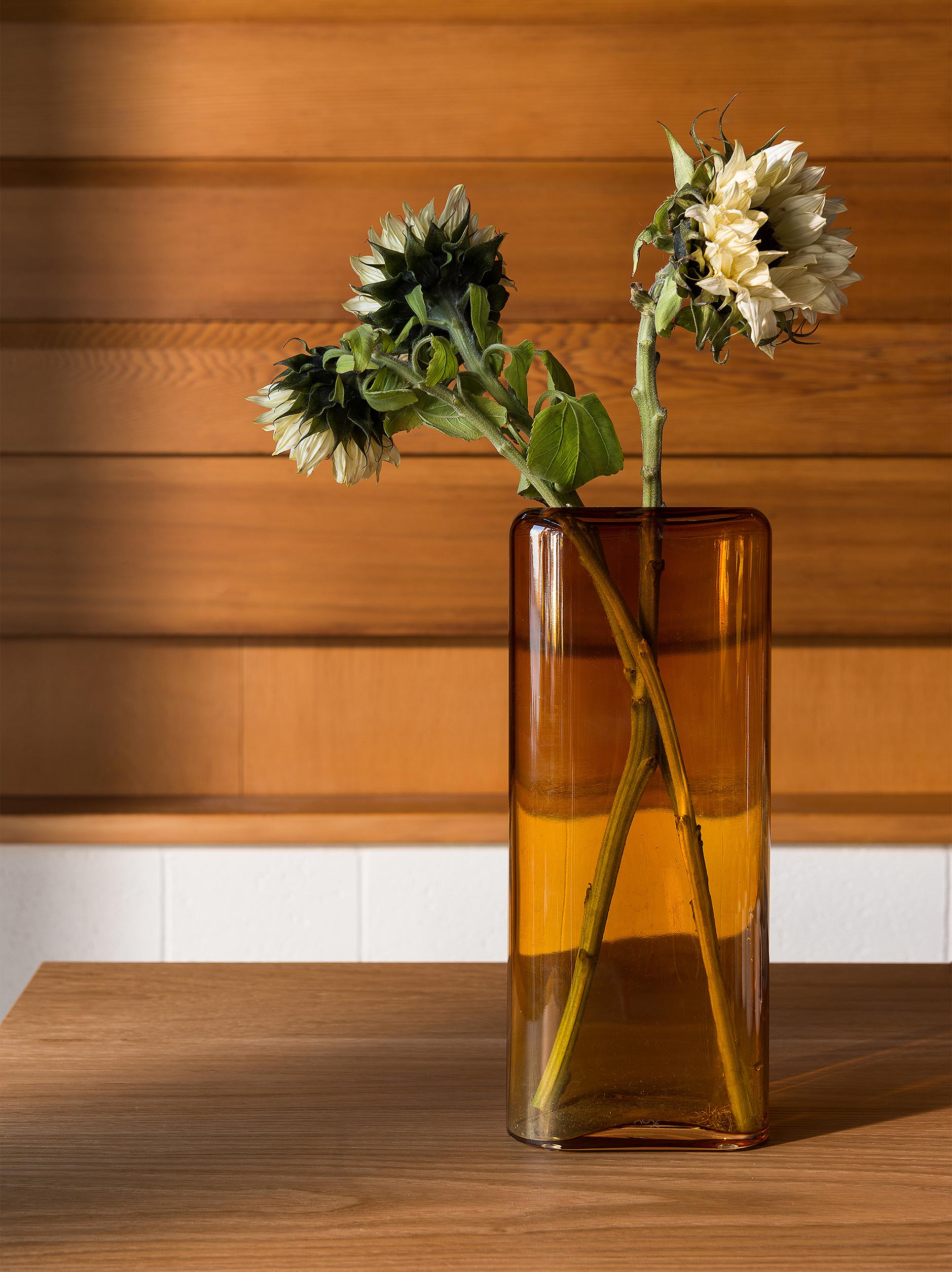 Nude Layers Vase Amber / Small