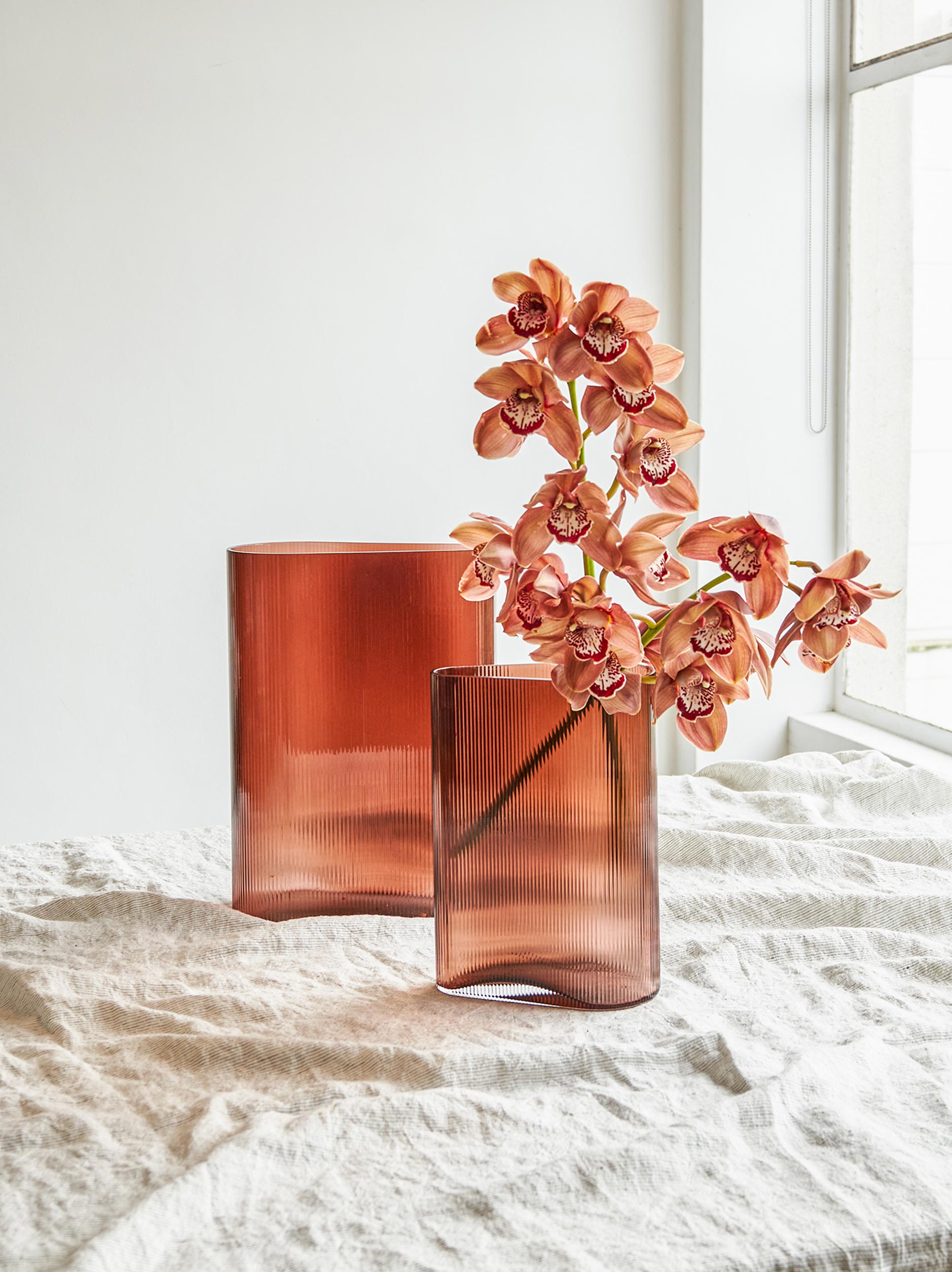 Nude Mist Vase Caramel / Medium
