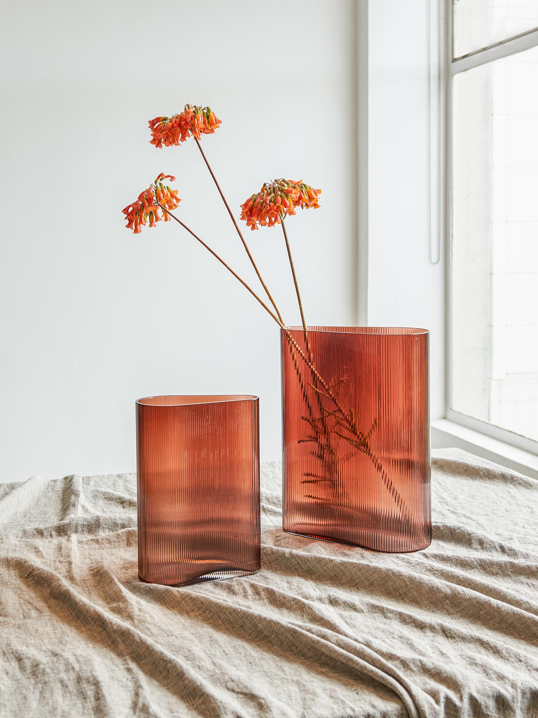 Nude Mist Vase Caramel / Medium