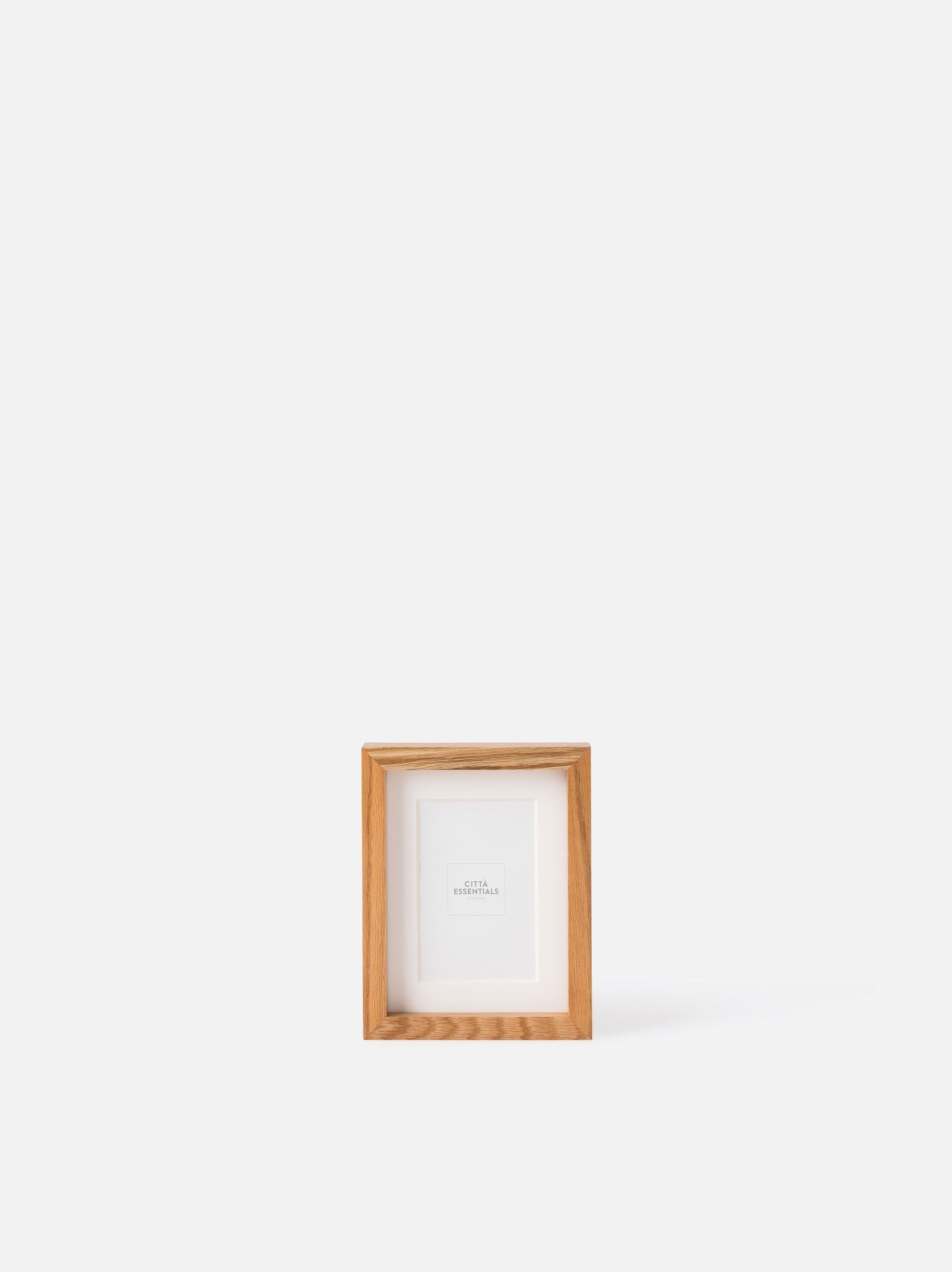 Edge Frame Oak / Photo 4x6 Small