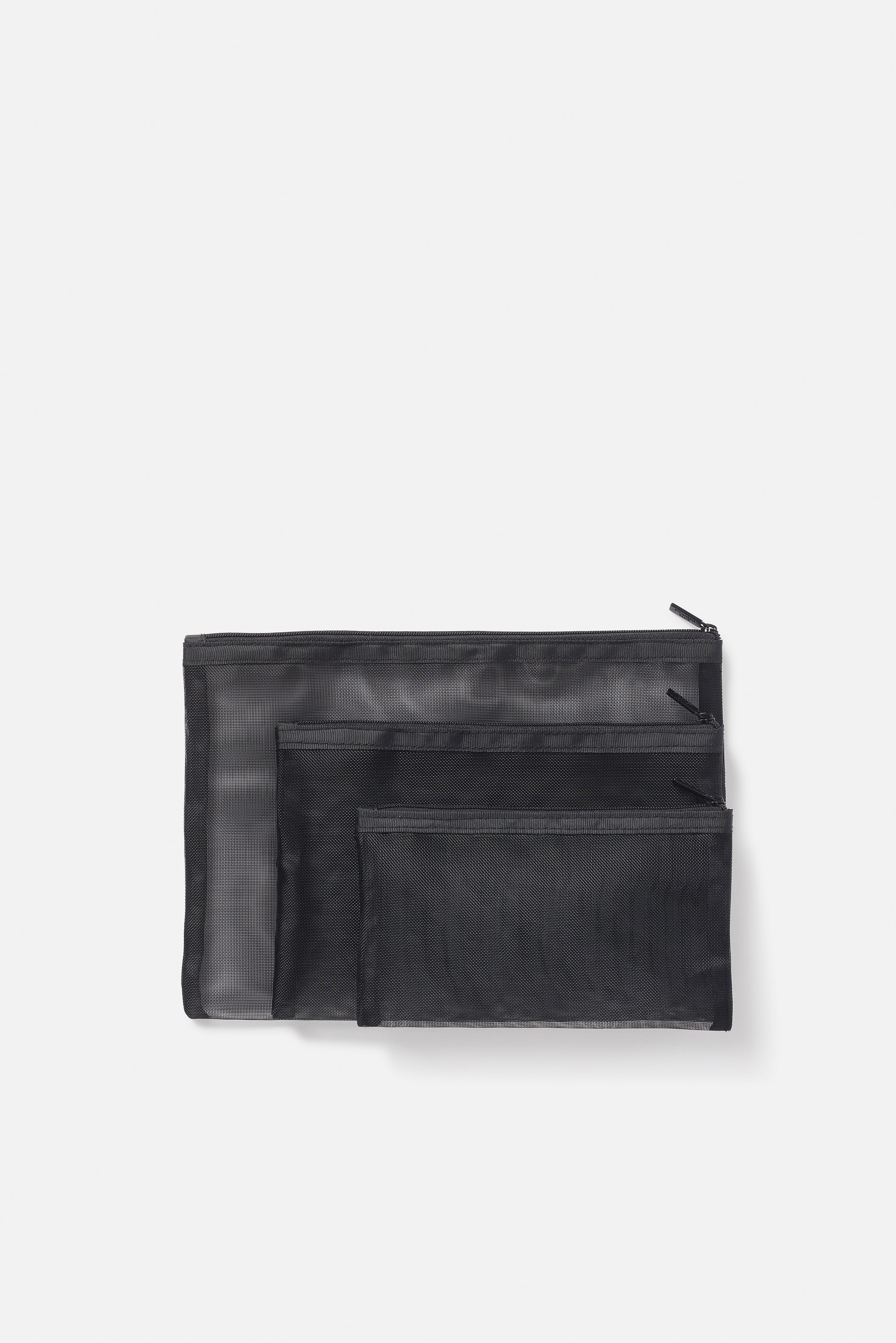 Mesh Pouch Black / Large