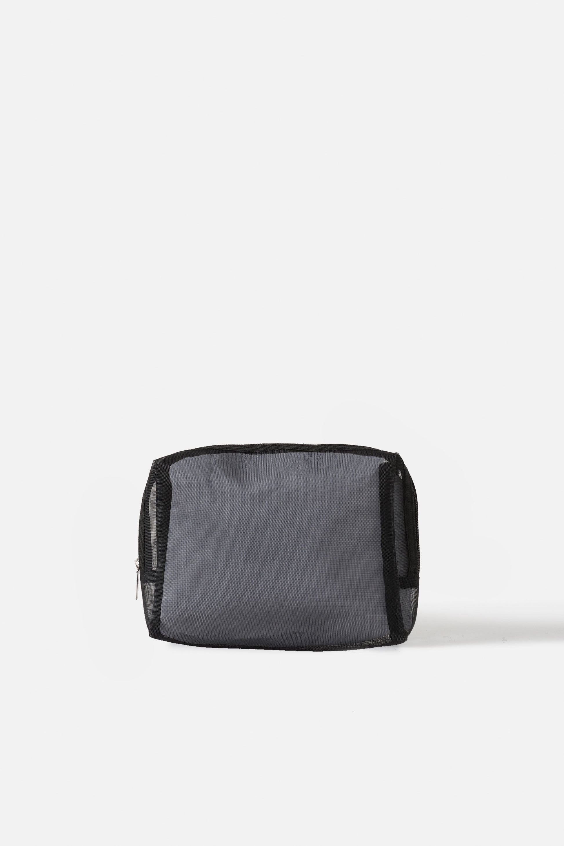 Mesh Wash Bag Black / Large