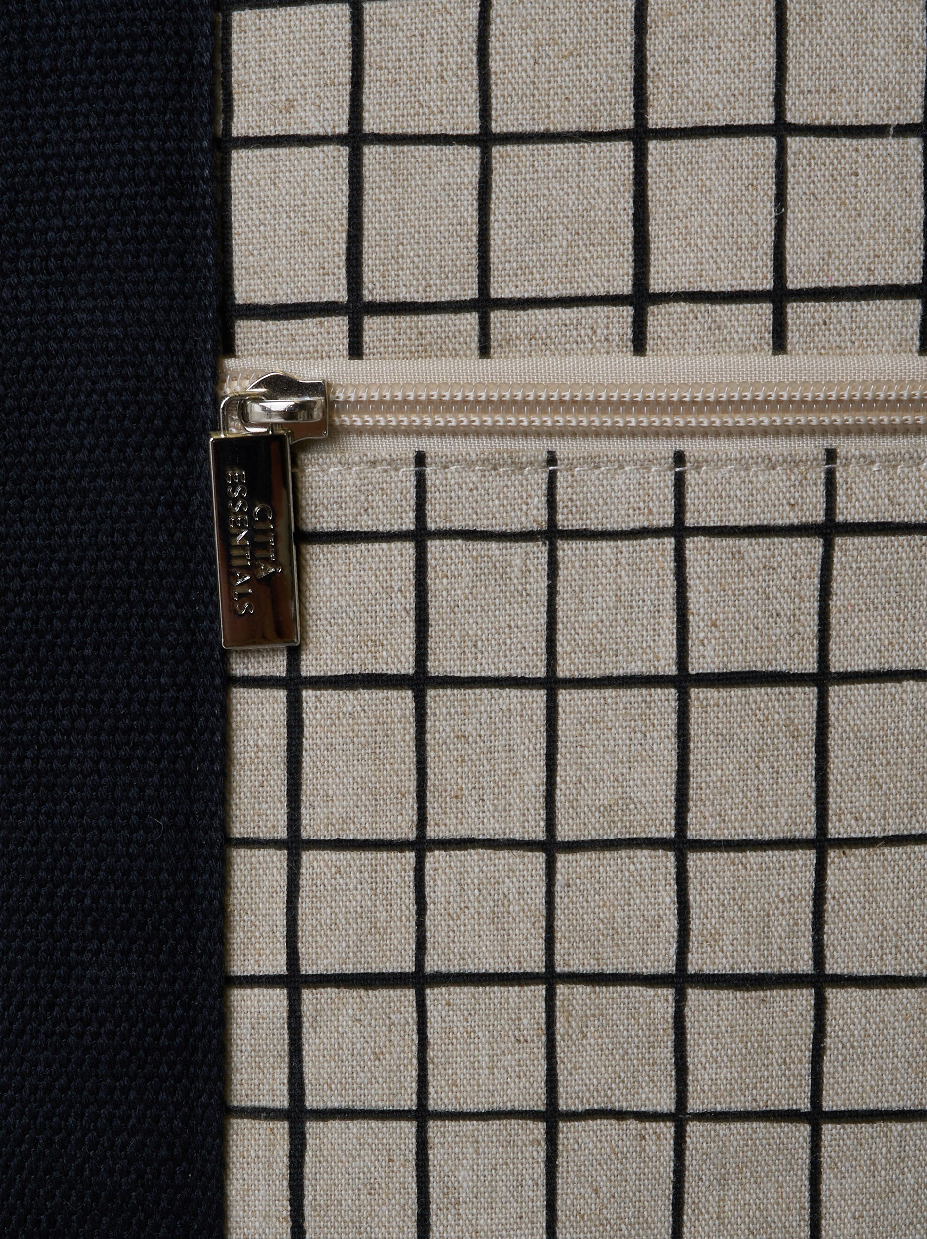 Grid Wine Cooler Bag Natural / One Size