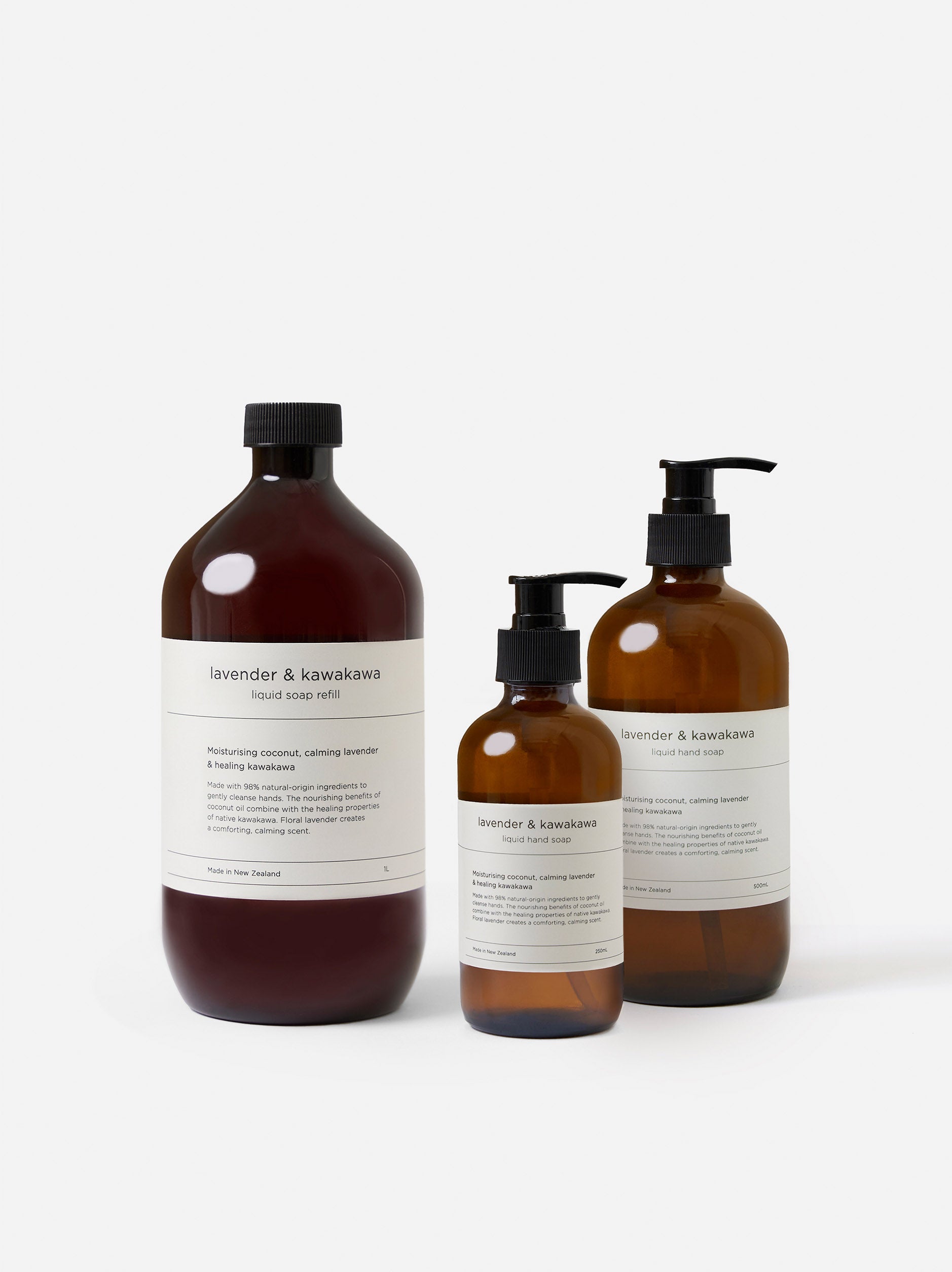 Liquid Soap Lavender & Kawakawa / 250ml