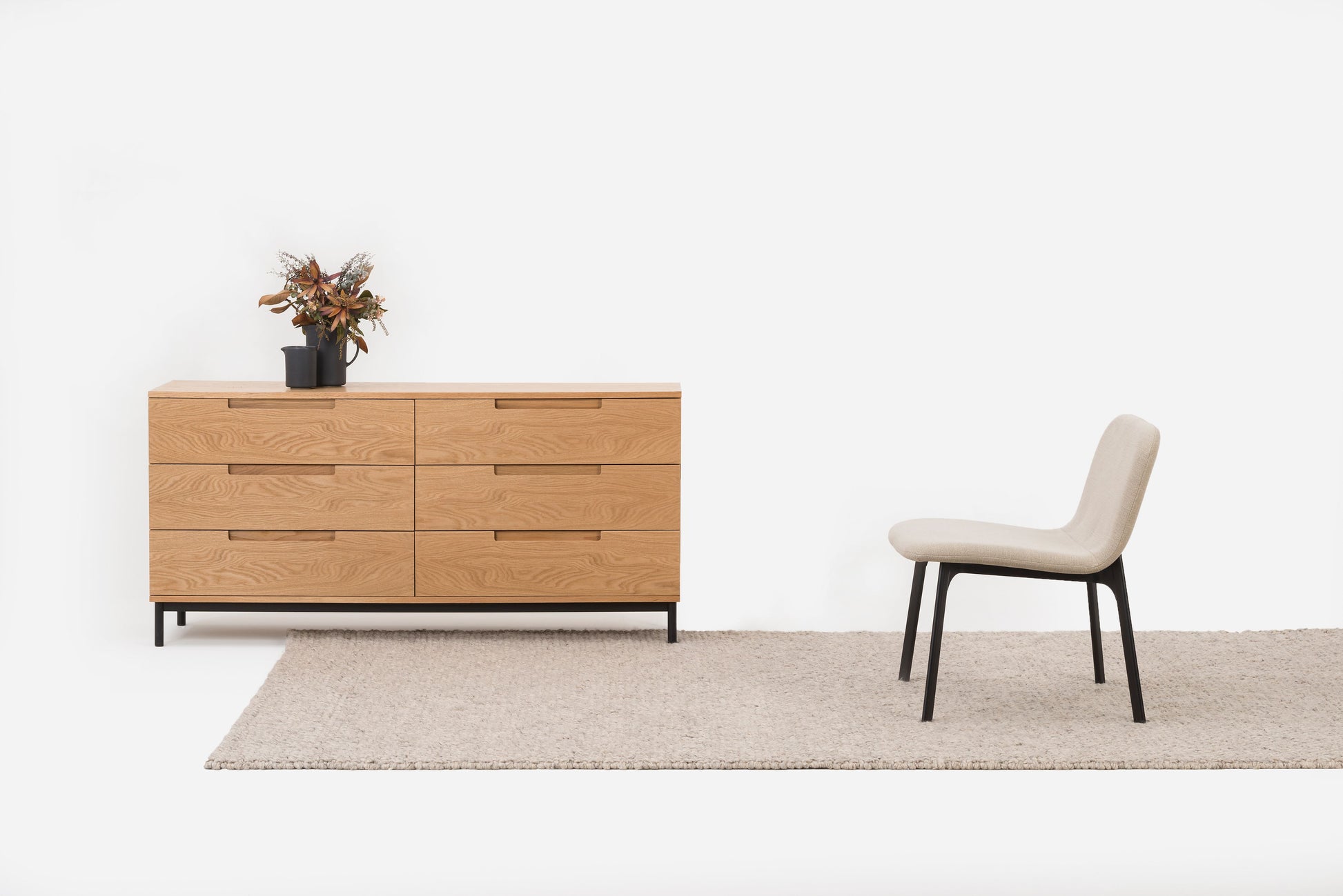 Bureau Lowboy Natural Oak / One Size