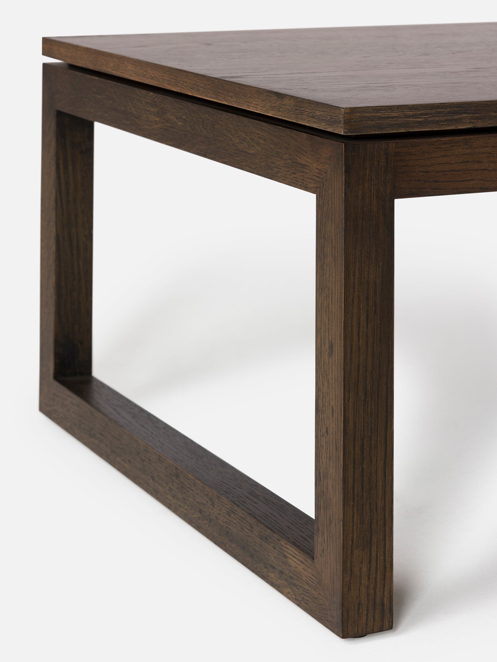Framed Side Table Smoked Oak / One Size