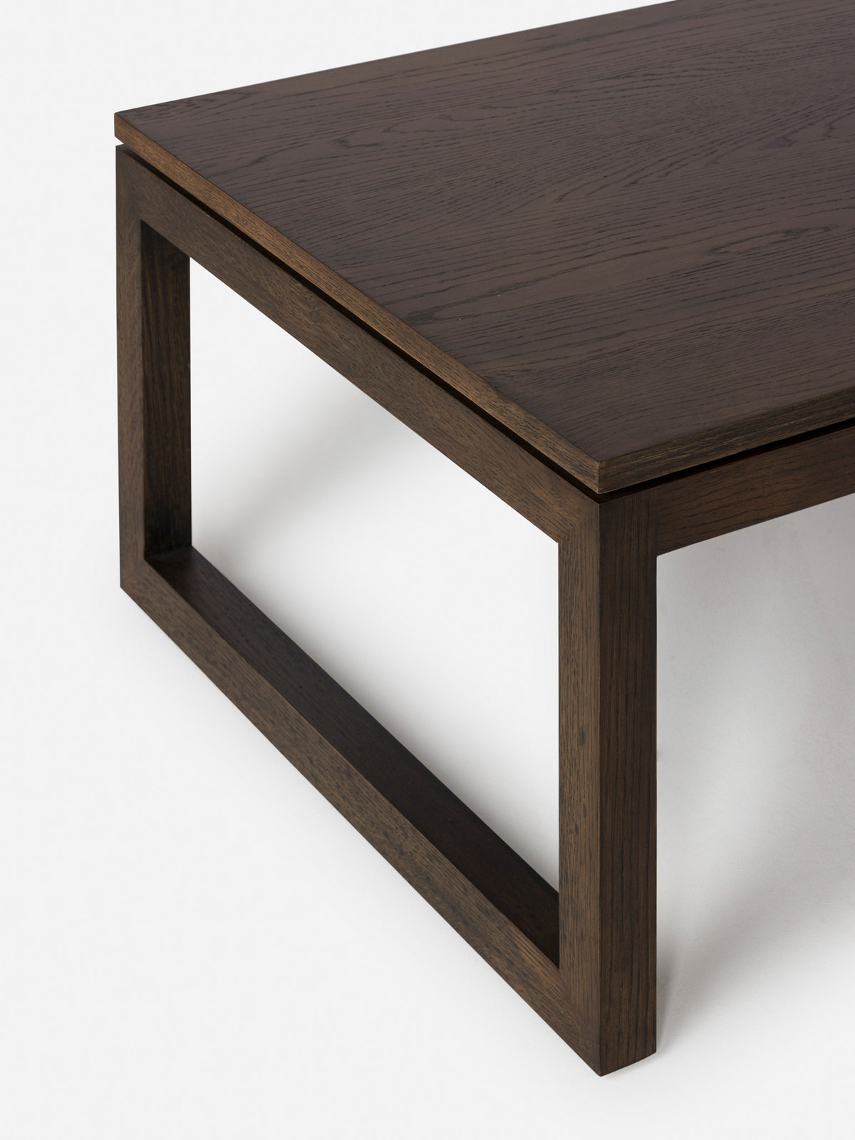 Framed Coffee Table Smoked Oak / One Size