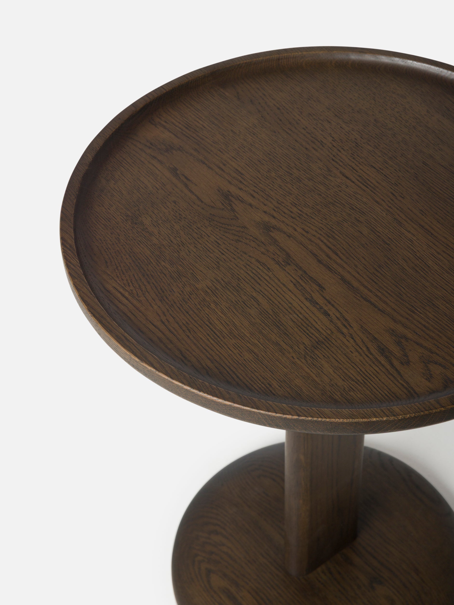 Lily Side Table Smoked Oak / Tall