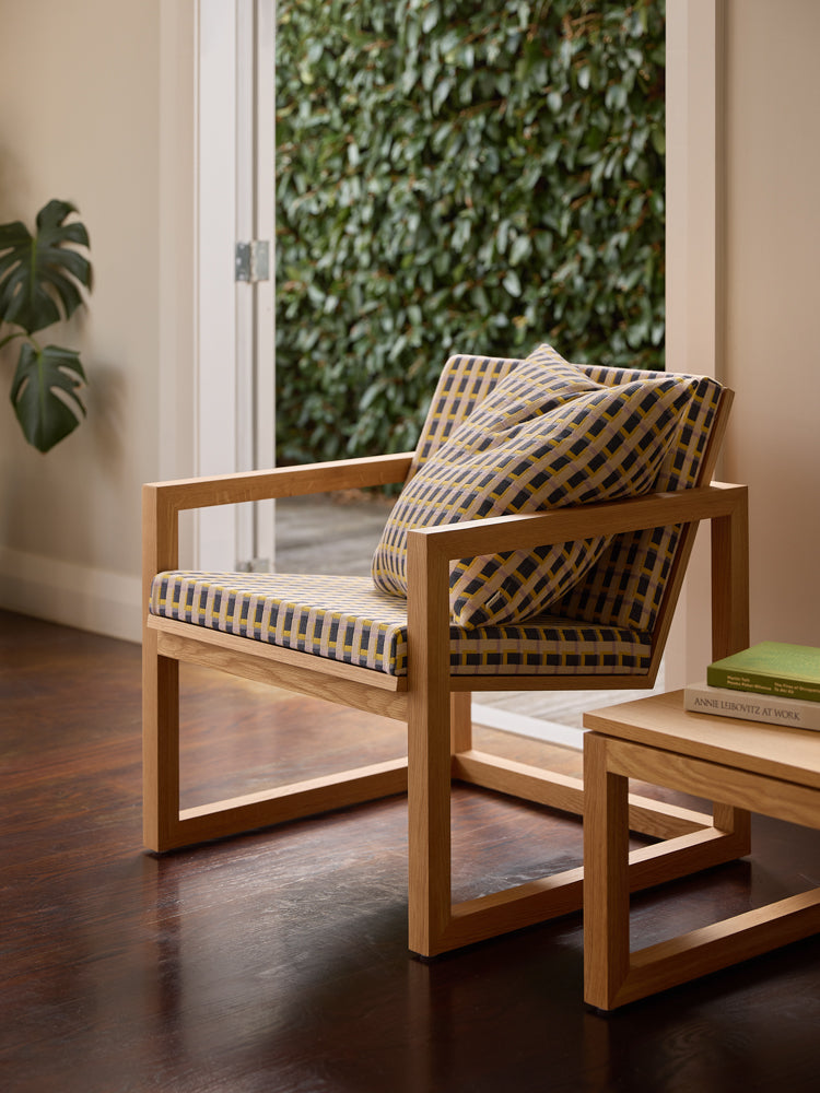 Framed Armchair Oak/Civic None / None