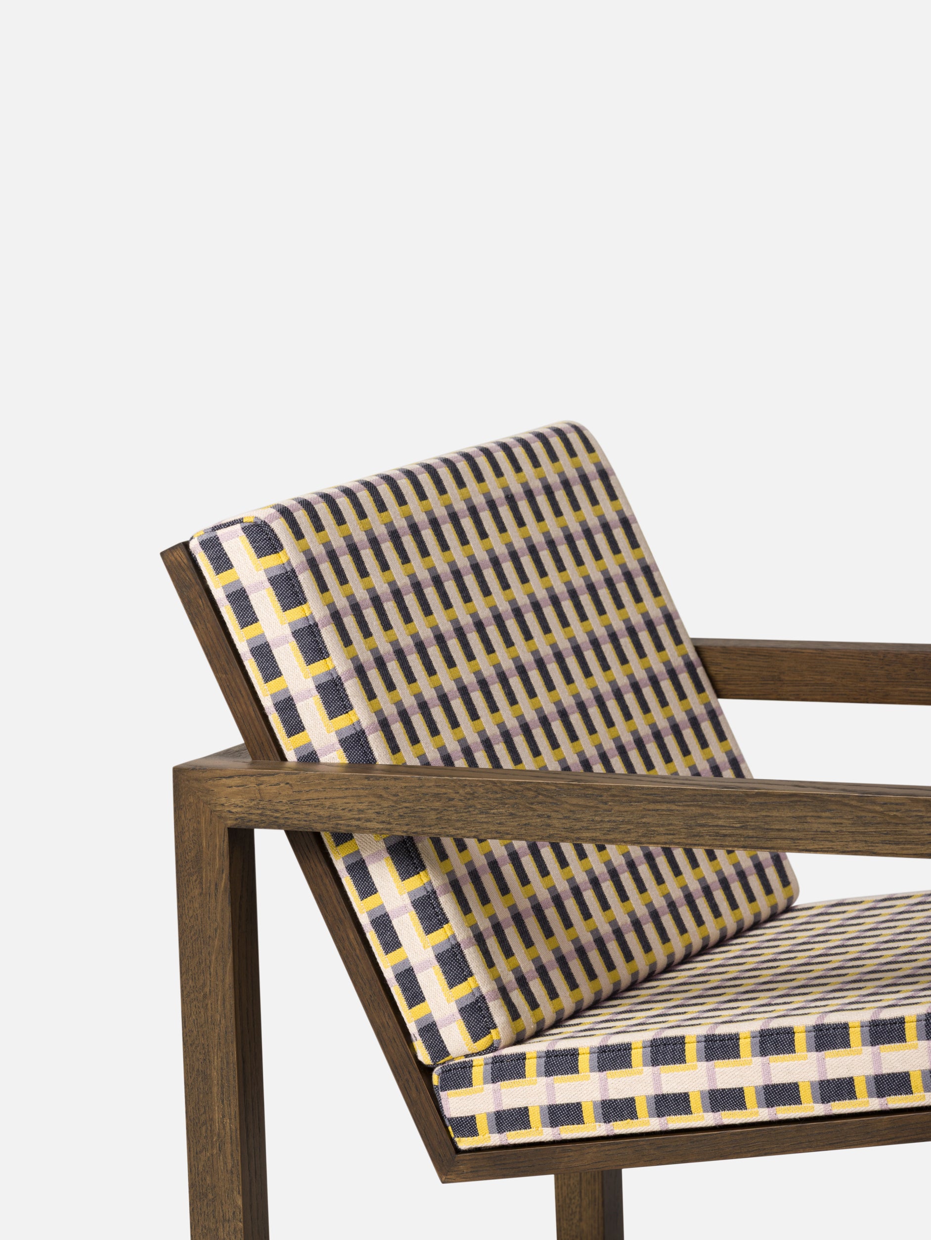 Framed Armchair Smoked Oak/Civic None / None