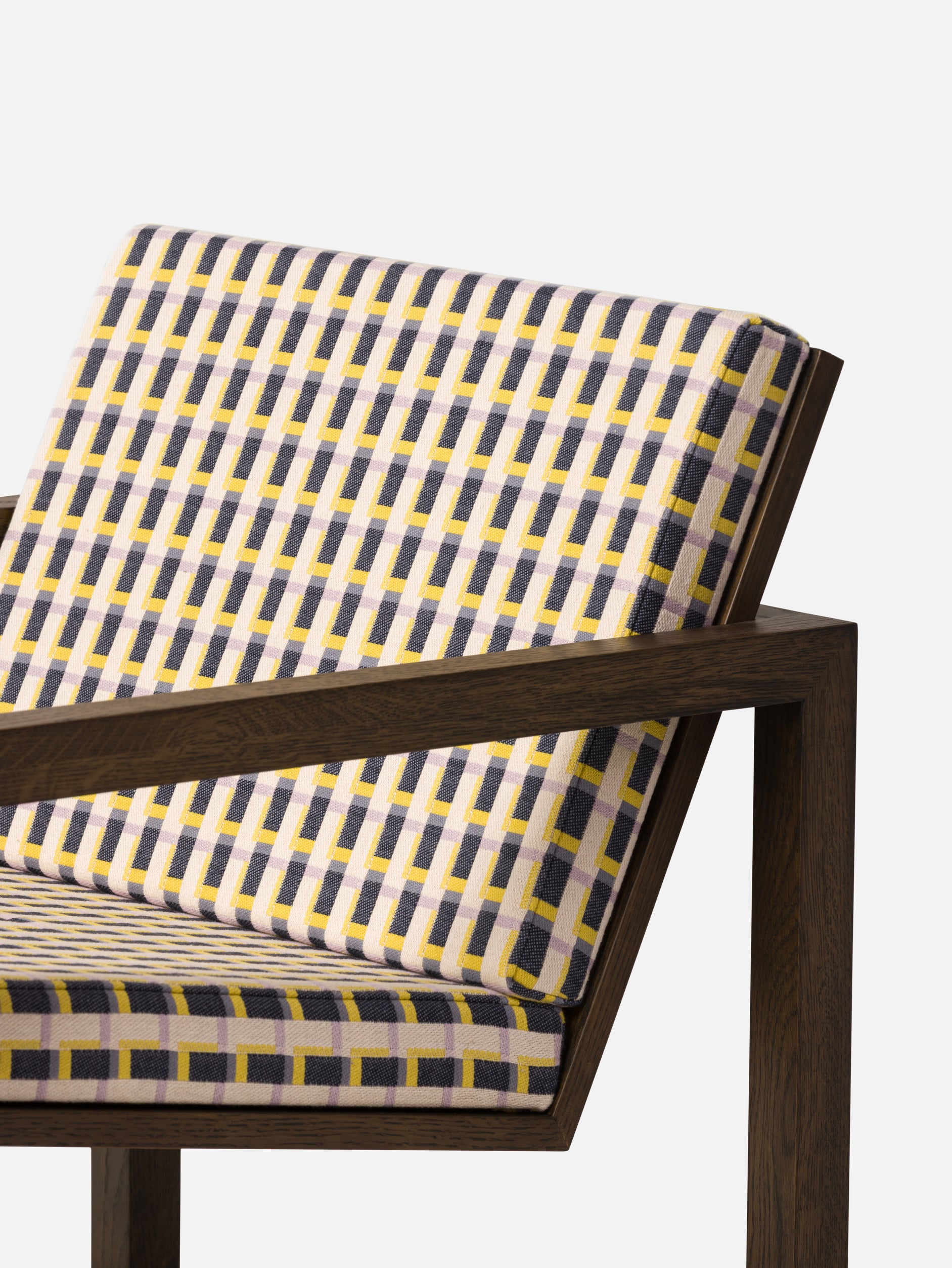 Framed Armchair Smoked Oak/Civic None / None