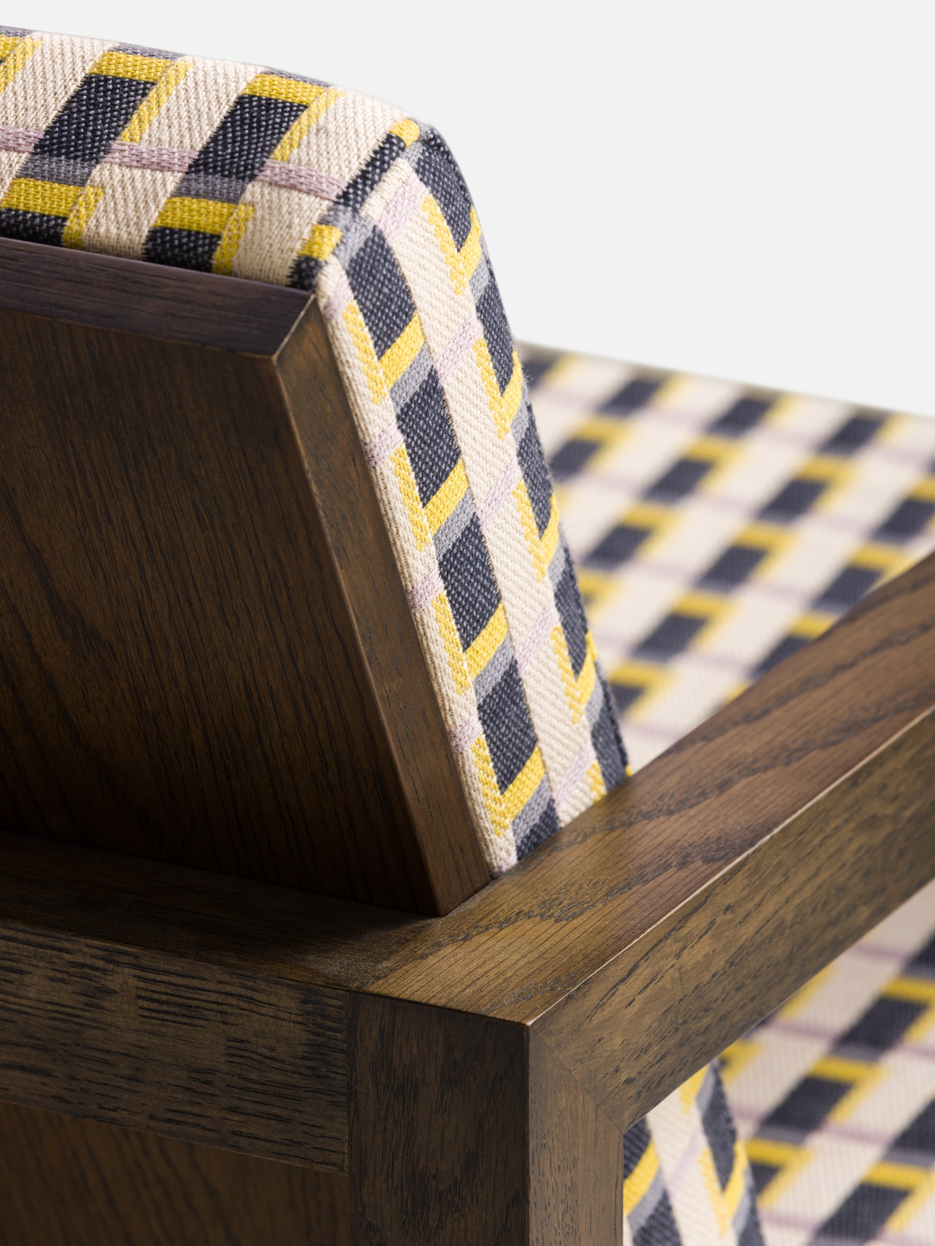 Framed Armchair Smoked Oak/Civic None / None