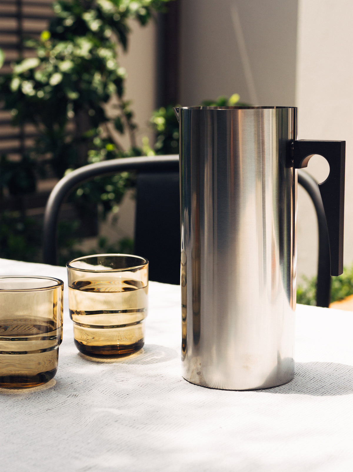 Stelton AJ Jug with Icelip Stainless Steel / 2L