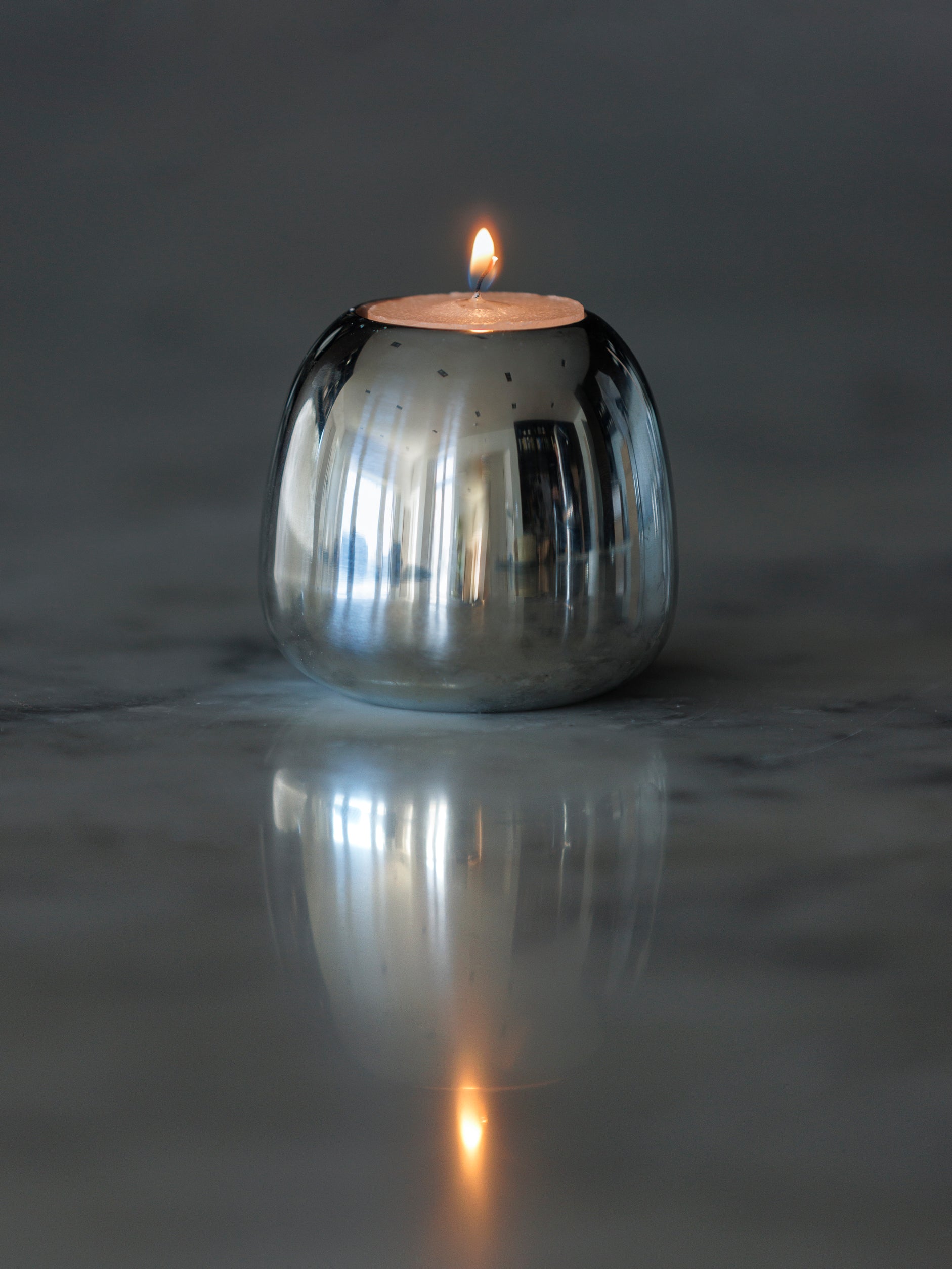 Stelton Ora Candleholder Small Steel / One Size