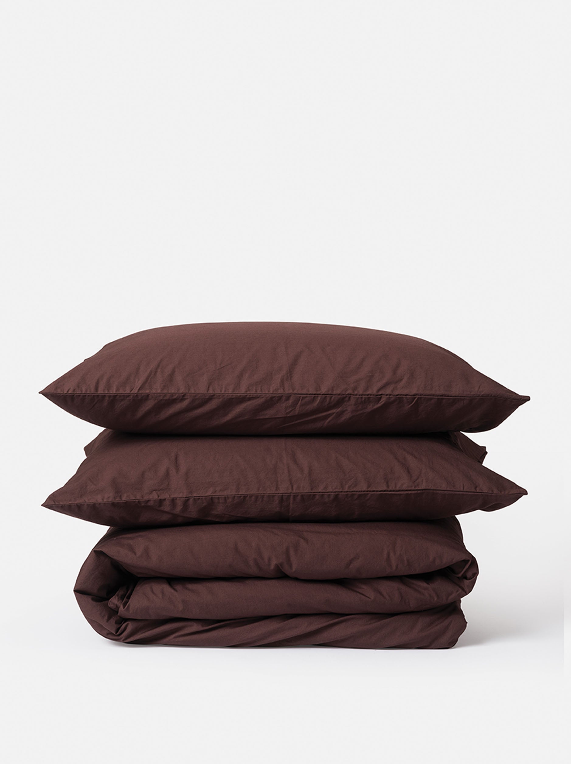 Mulberry Organic Cotton Duvet Cover Mulberry / King