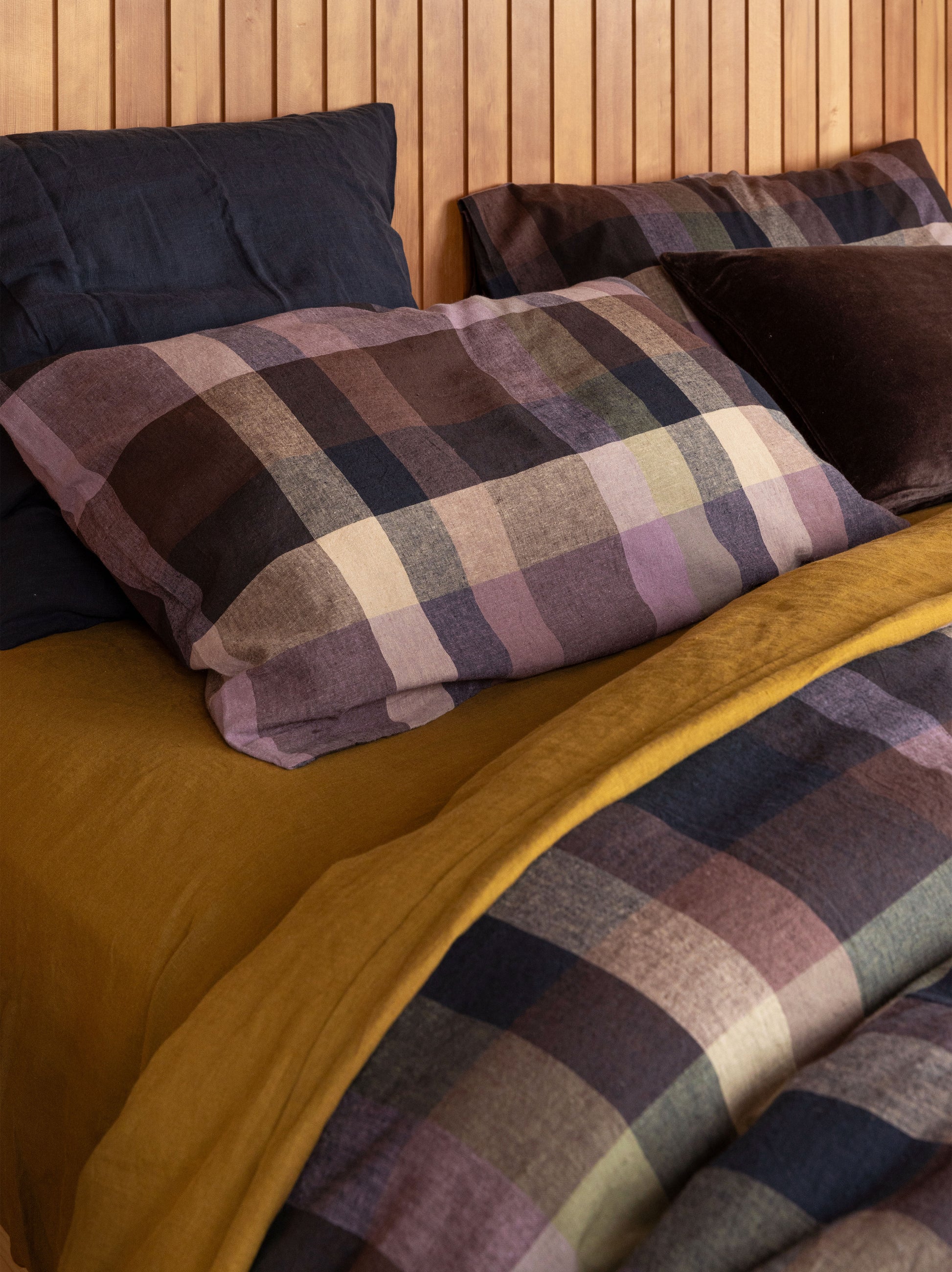 Picton Duvet Cover Mulberry/Multi / Queen