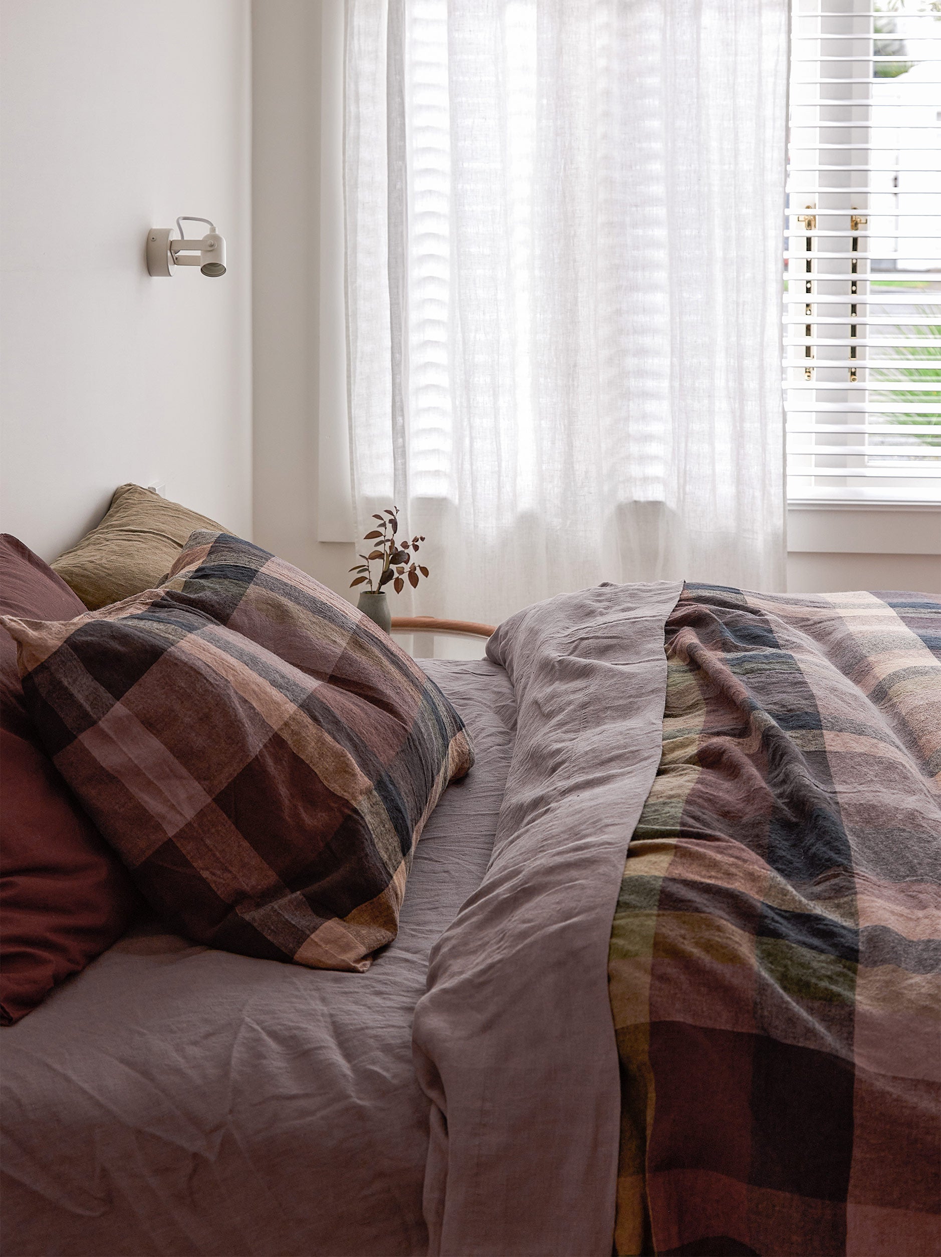 Picton Duvet Cover Mulberry/Multi / Super King