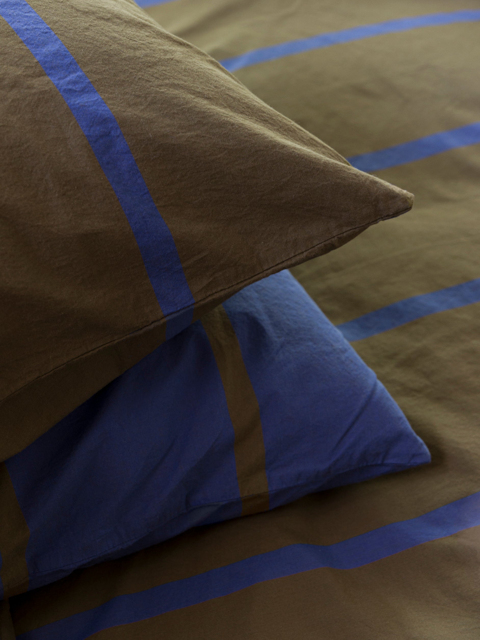 Duo Euro Pillowcase Ivy/Aegean / European Pillowcase