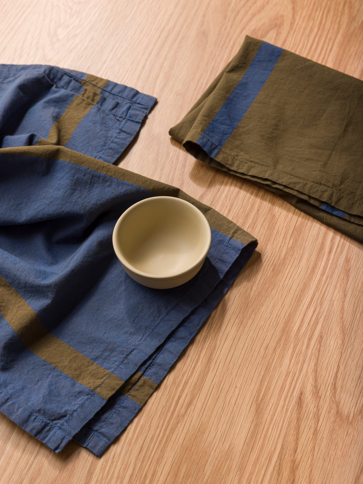Duo Napkin Ivy/Aegean / 45x45