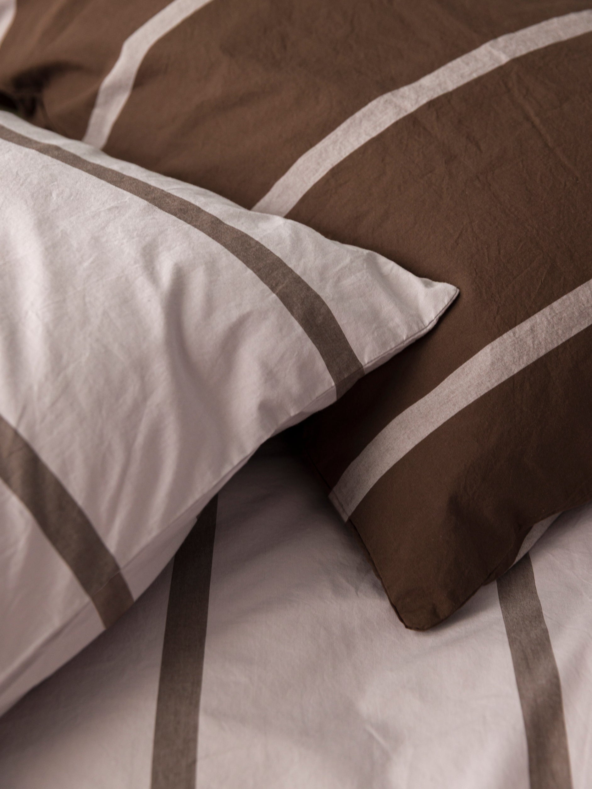Duo Lodge Pillowcase Pair Pansy/Rye / Lodge Pillowcase Pair