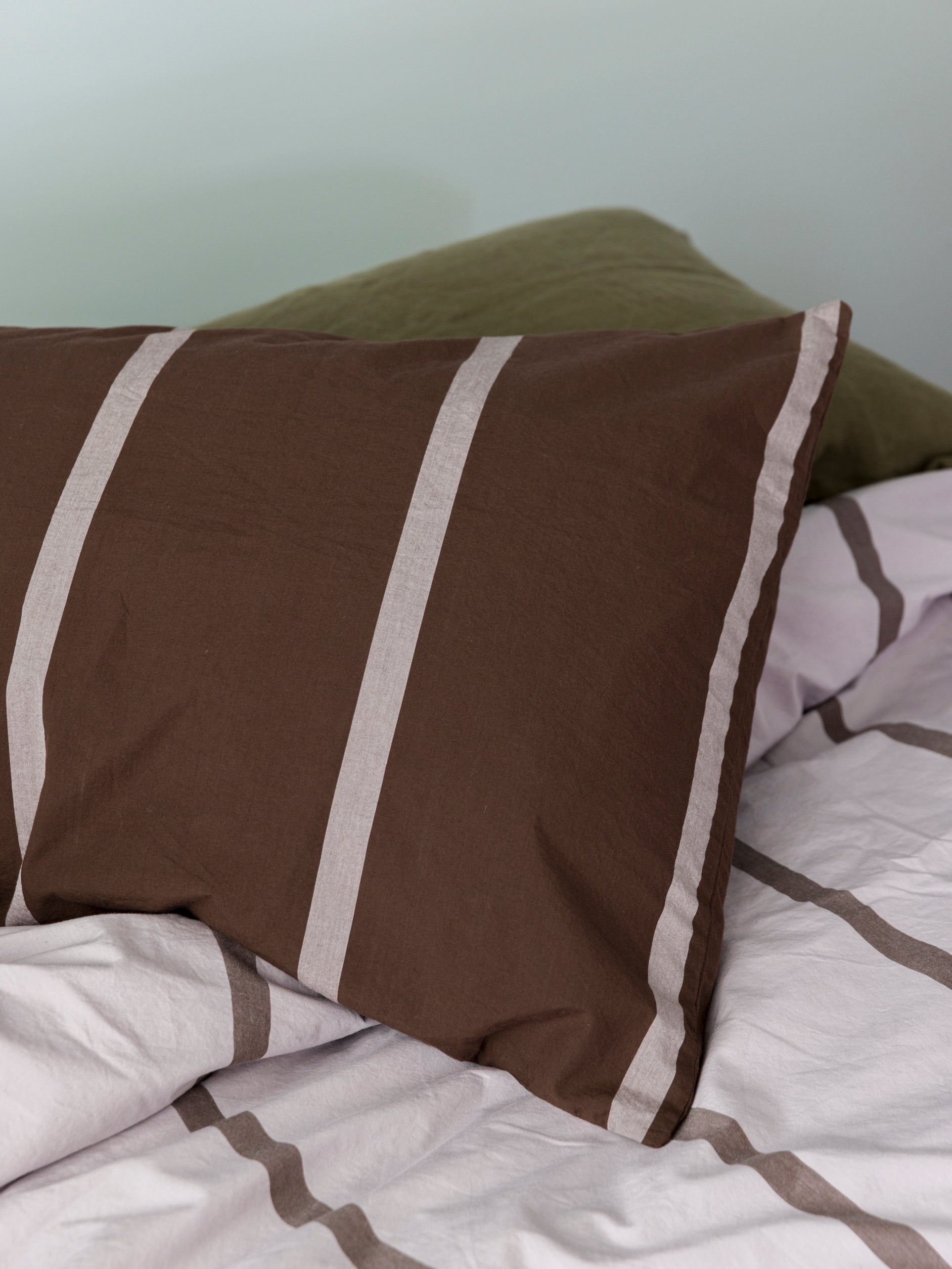 Duo Lodge Pillowcase Pair Rye/Pansy / Lodge Pillowcase Pair