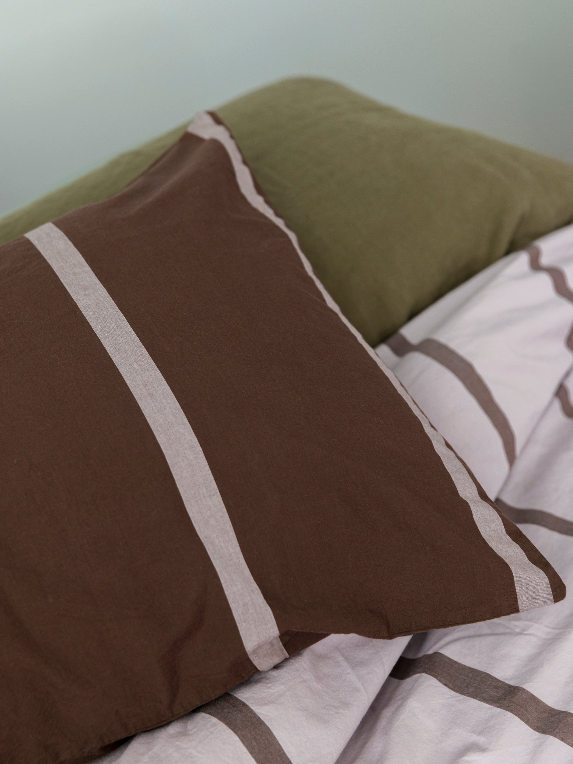 Duo Pillowcase Pair Rye/Pansy / Pillowcase Pair