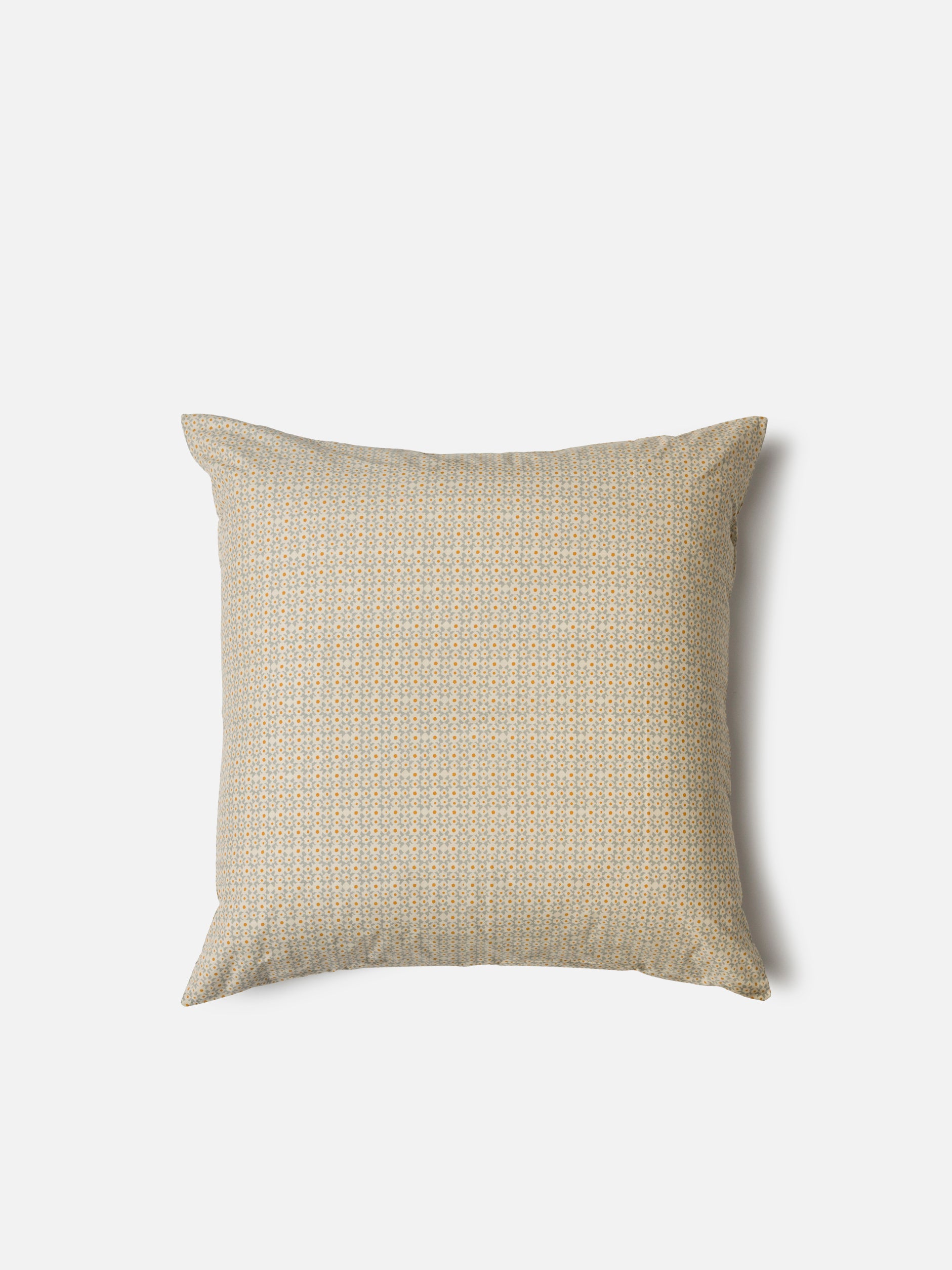 Porto Organic Cotton Euro Pillowcase Cloud/Pumpkin / European Pillowcase
