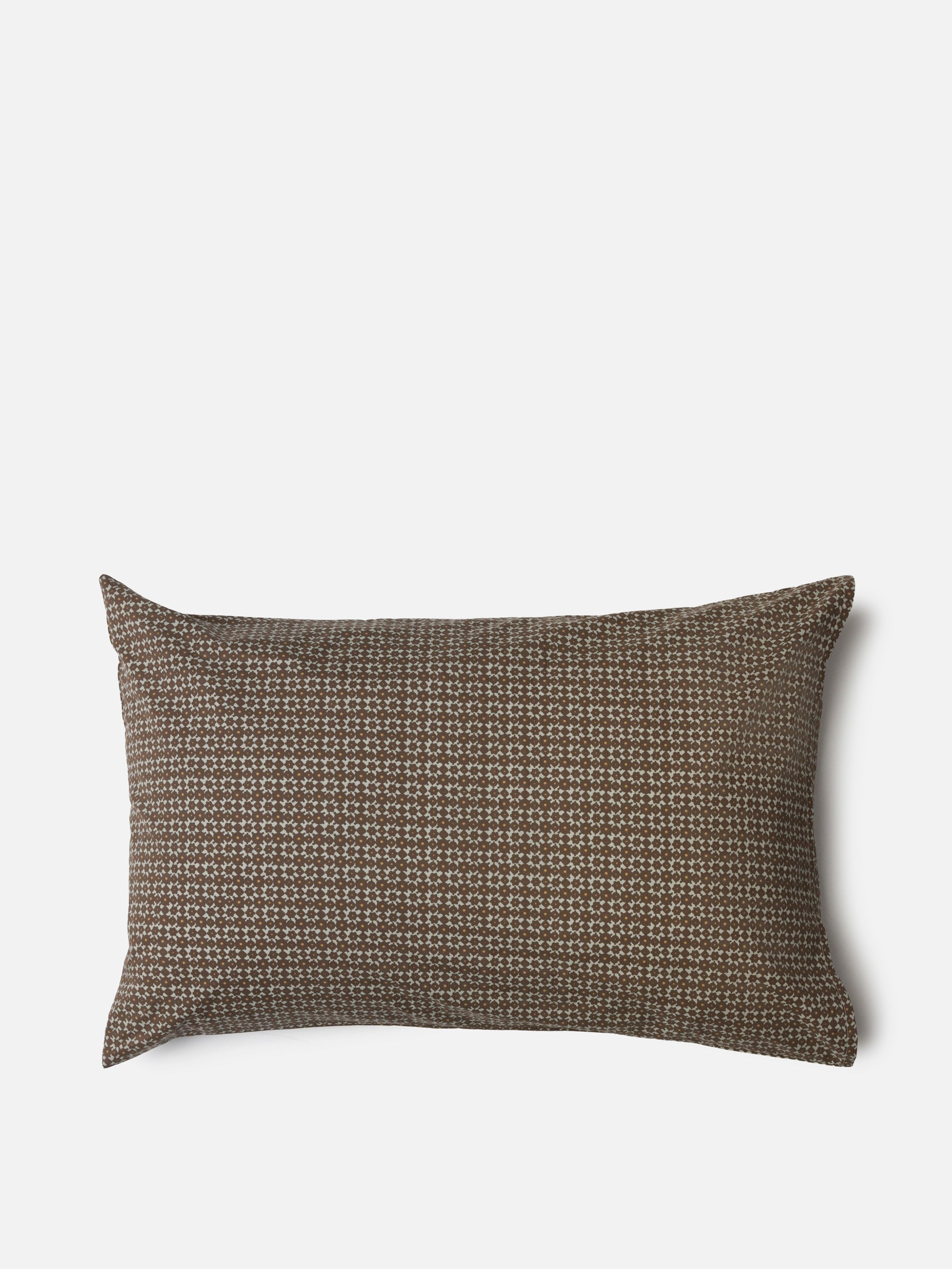 Porto Organic Cotton Pillowcase Pair Cocoa/Miso / Pillowcase Pair