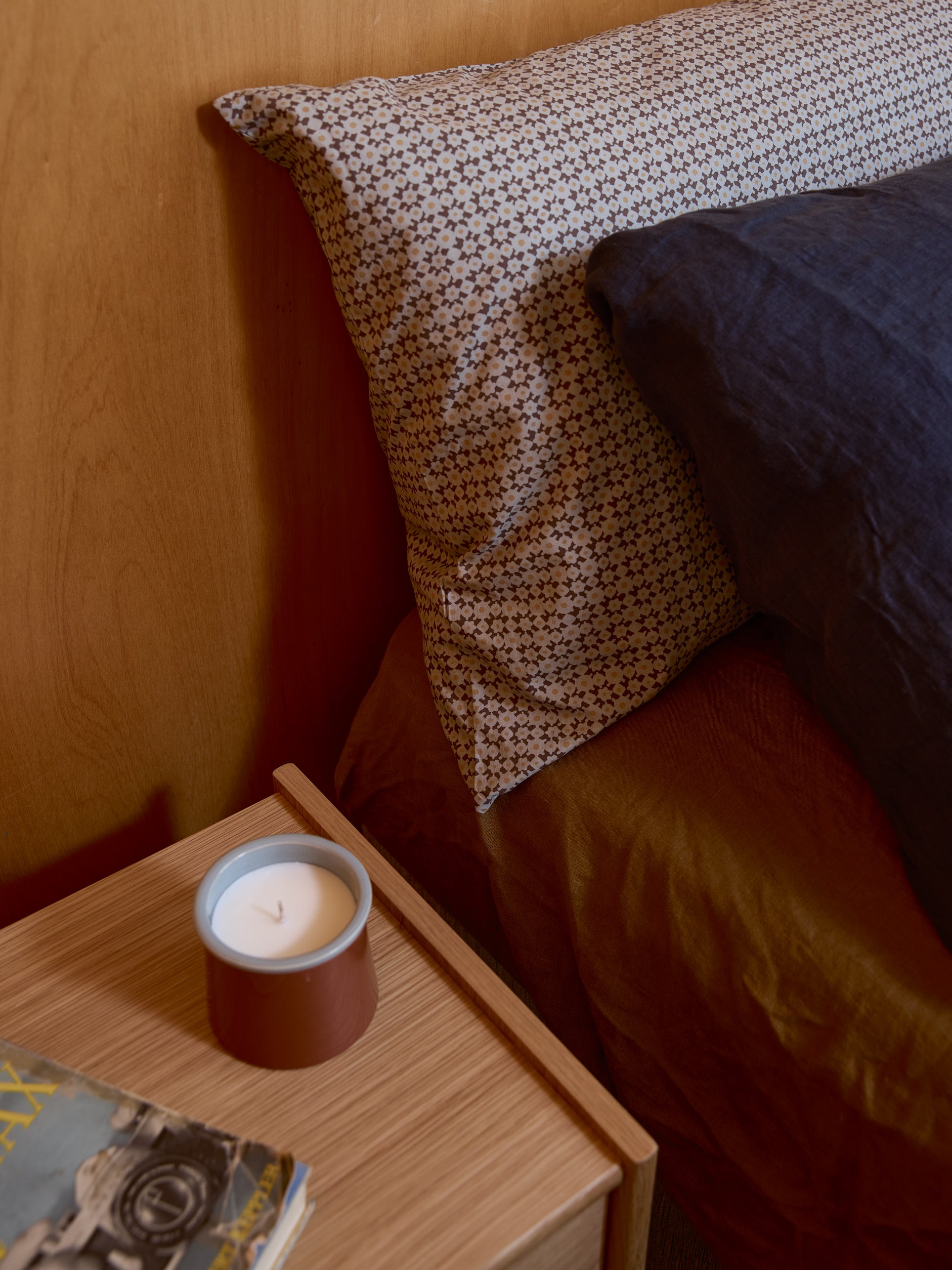 Porto Organic Cotton Pillowcase Pair Miso/Cocoa / Pillowcase Pair