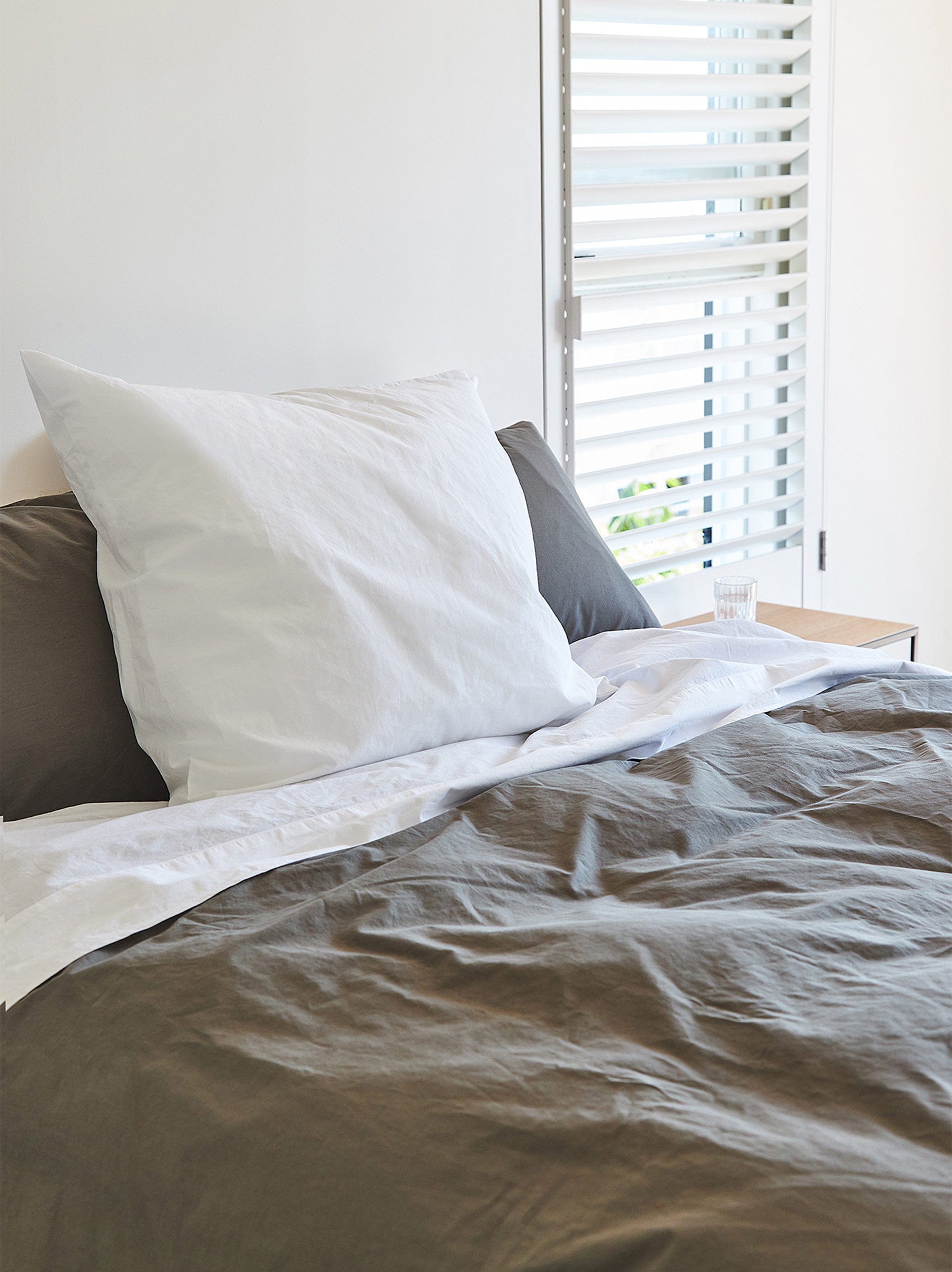 Classic Organic Cotton Euro Pillowcase White / Euro Pillowcase