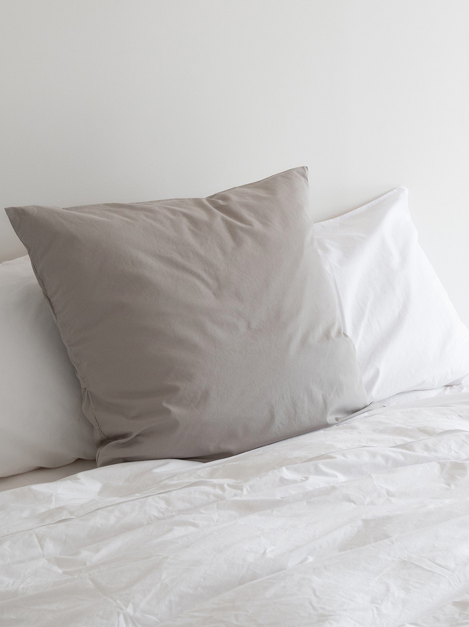 Classic Organic Cotton Duvet Cover White / Super King